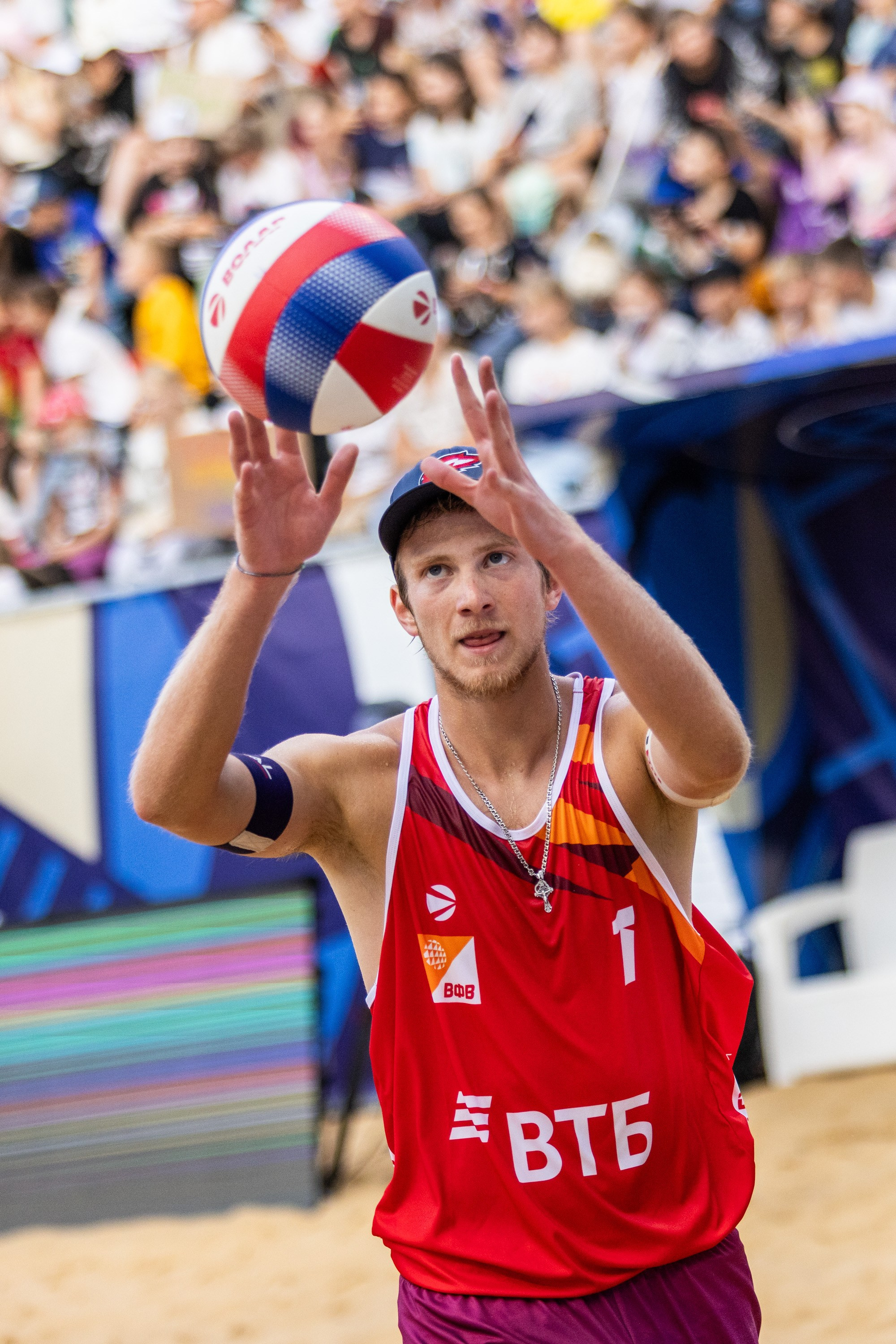 Пляжный волейбол. Фотограф Марина Кобзева