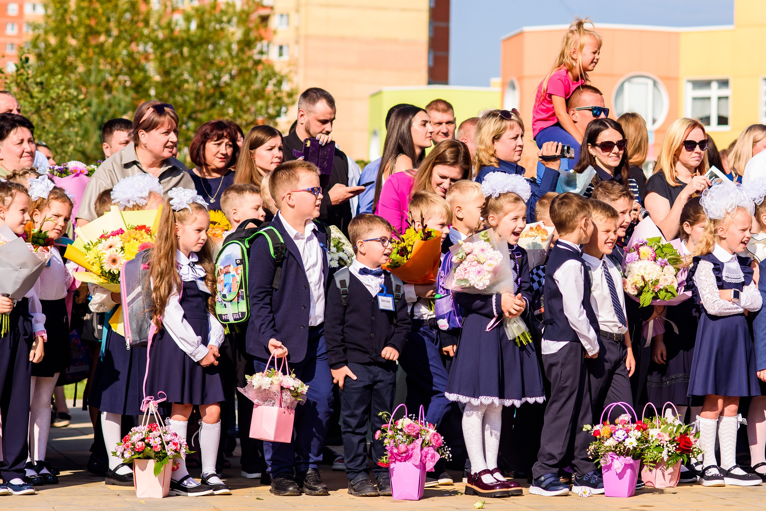 1-е сентября 2023. Фотограф Юлия Попова