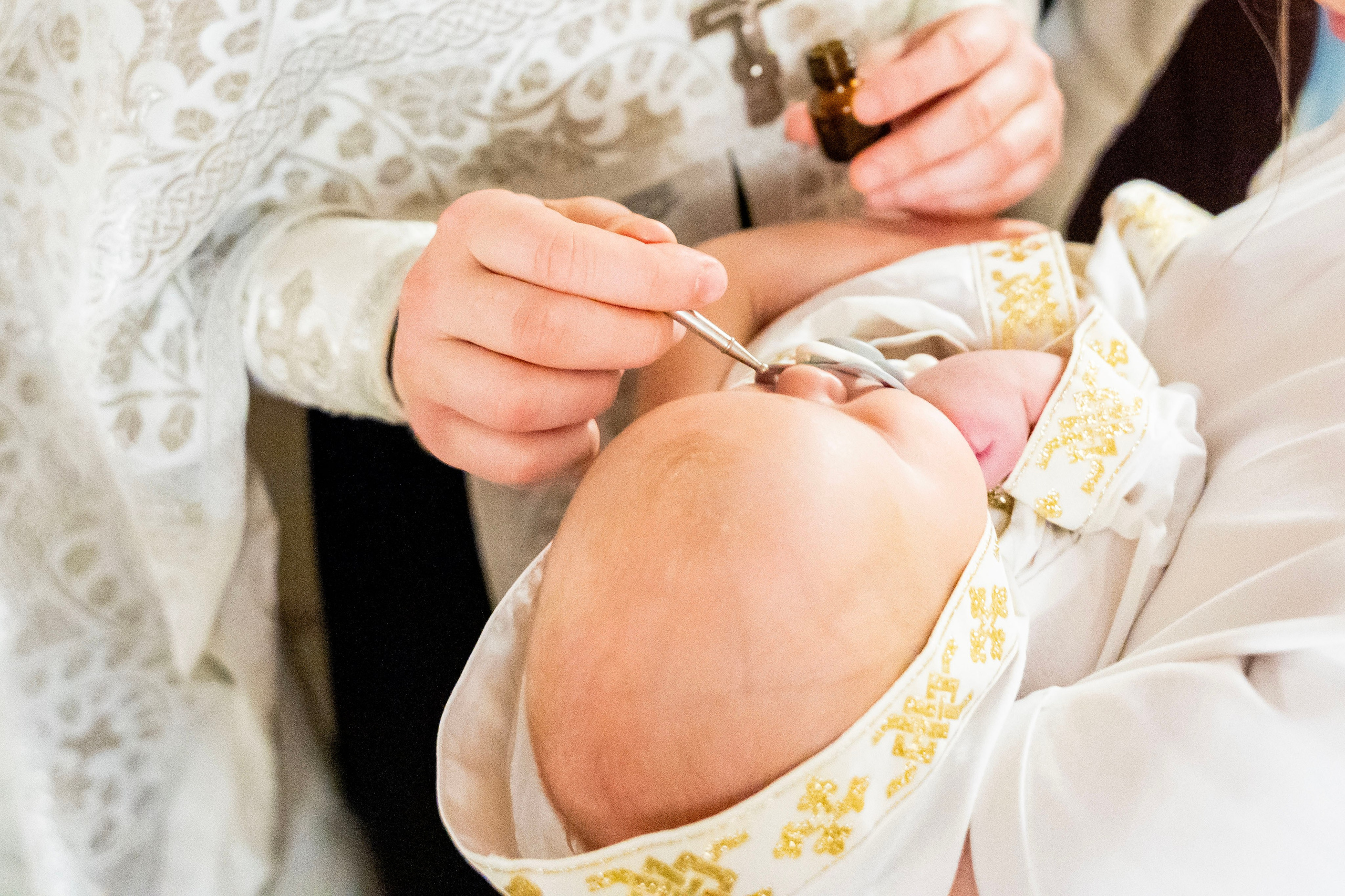 Крещение Льва. Фотограф Юлия Попова