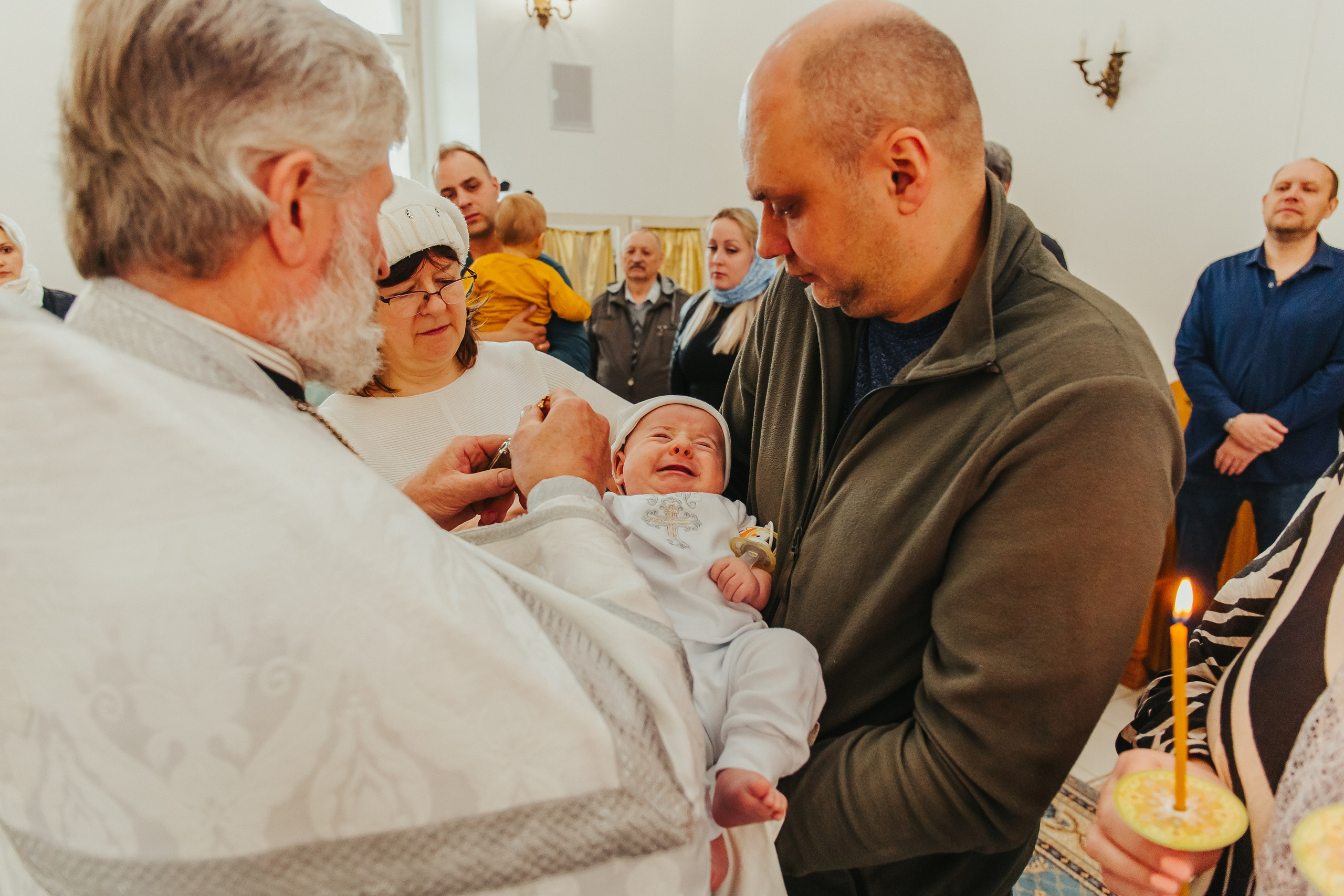 Фотосъемка крещения ребенка. Фотограф новорожденных и детский в Сергиевом Посаде Кругликова Юлия