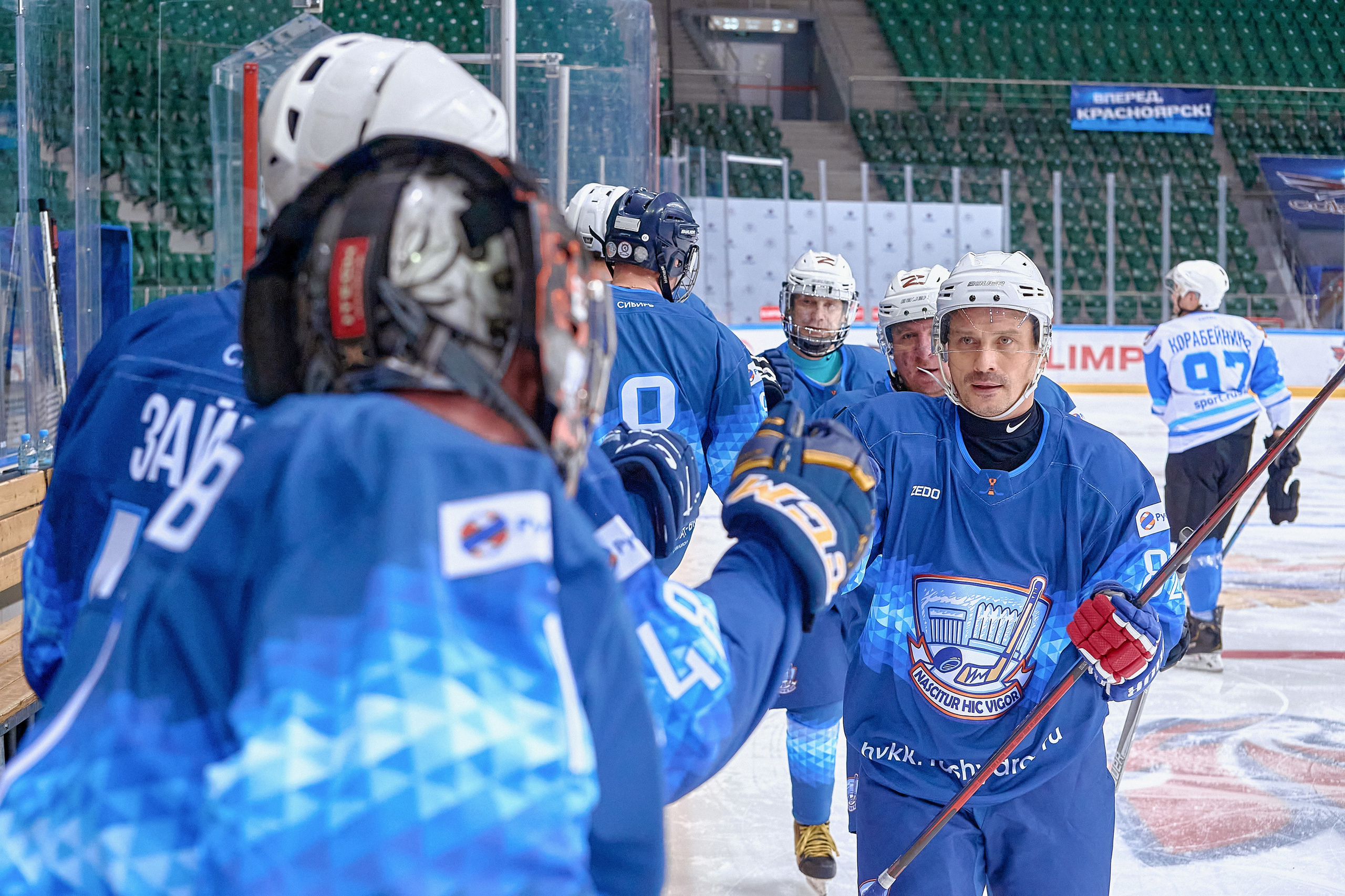 Платинум Арена — Хоккей — РусГидро. Фотограф Яковлев Роман — Красноярск
