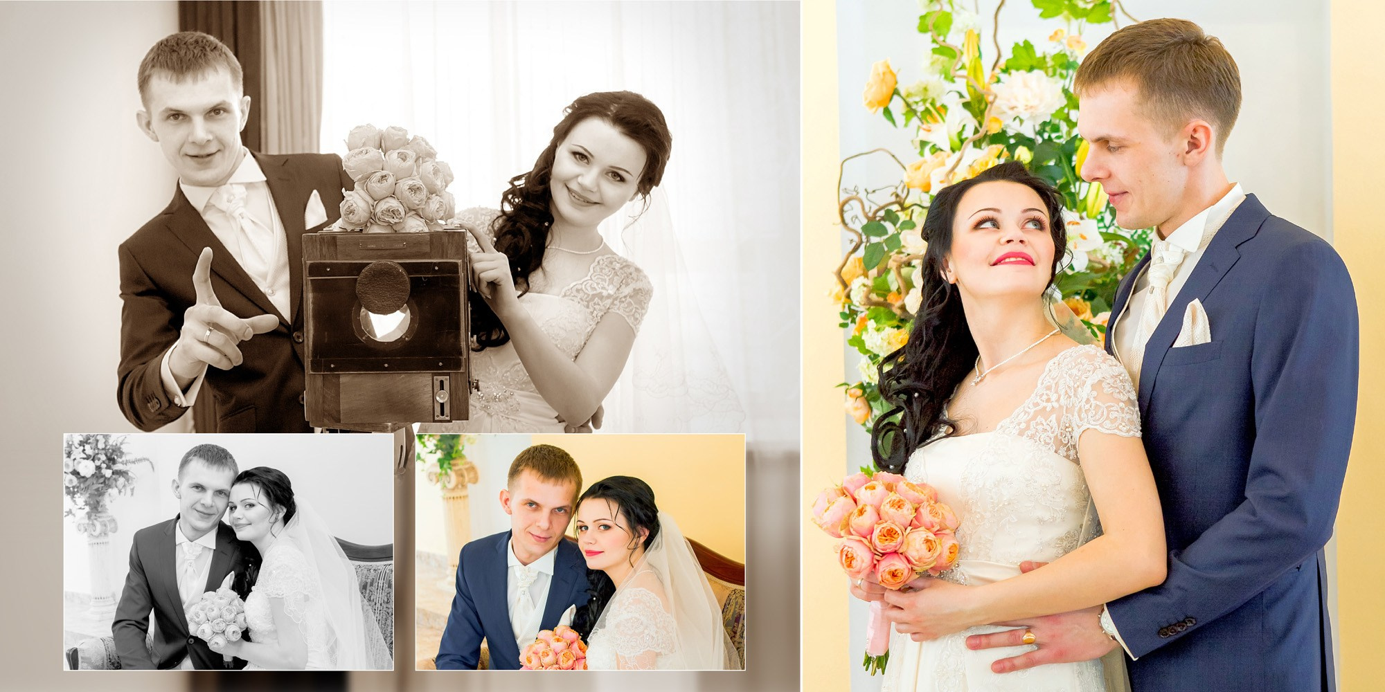 Свадебная Фотокнига Роман и Оксана. Skazka.wfolio.pro