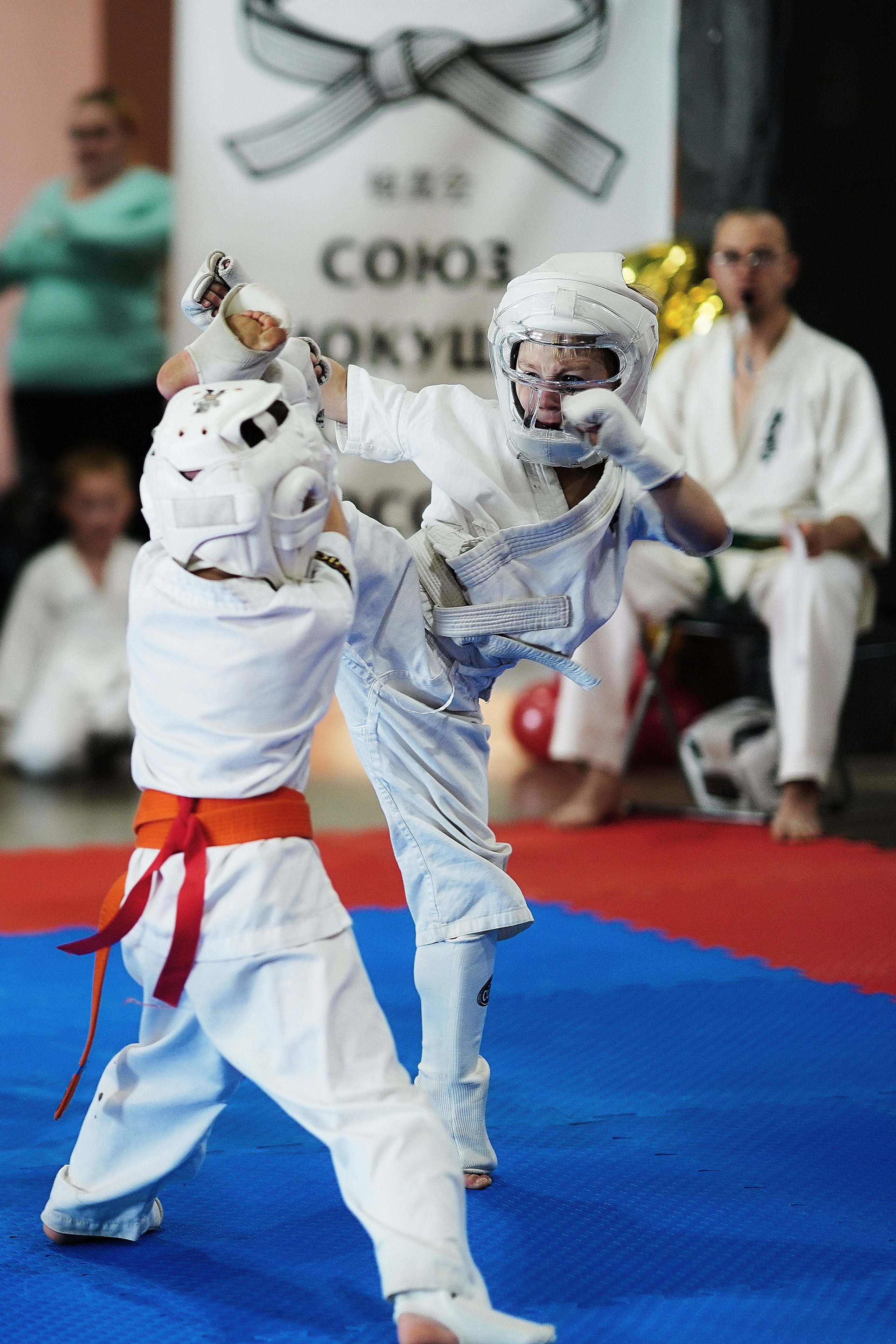 Репортаж детских соревнований киокушин каратэ. Репортажный фотограф Ирина Курманаева