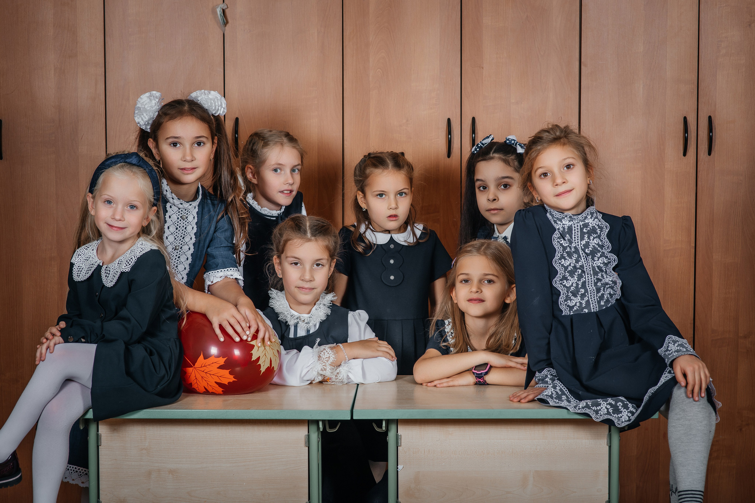 Первоклашки ГБОУ ЦОиС «Москва-98». Семейный фотограф в Москве Наталья Чуб, заказать Фотокнигу