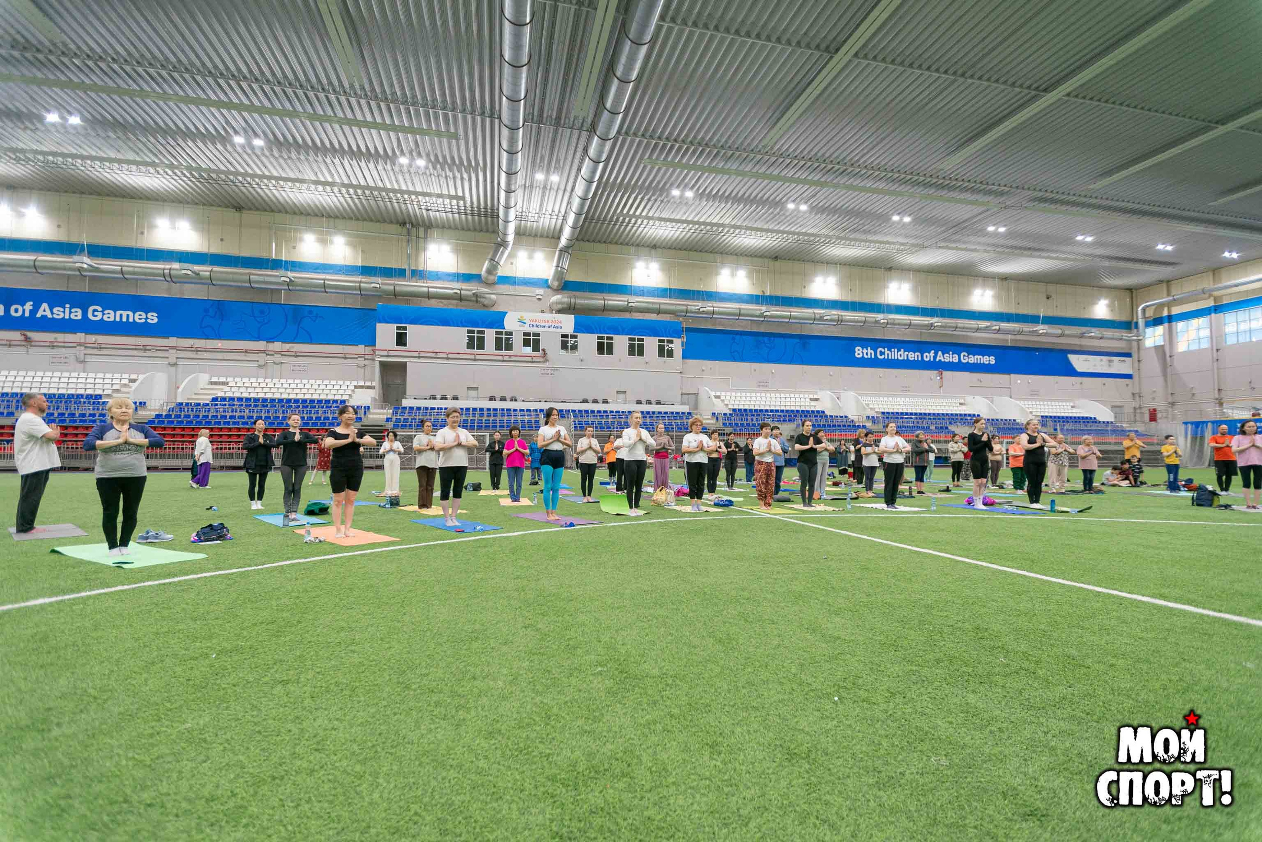 XI Международный день йоги. Студия «Мой Спорт!» — все о спорте в Якутии