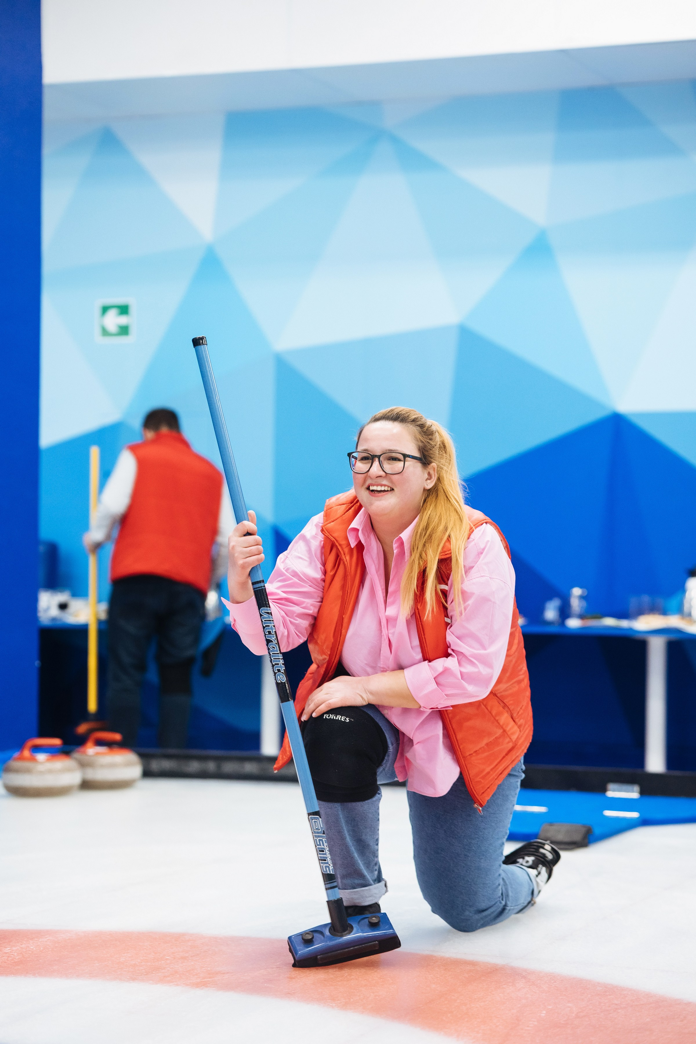 Корпоратив в кёрлинге. Свадебный и семейный фотограф Екатерина Иванова