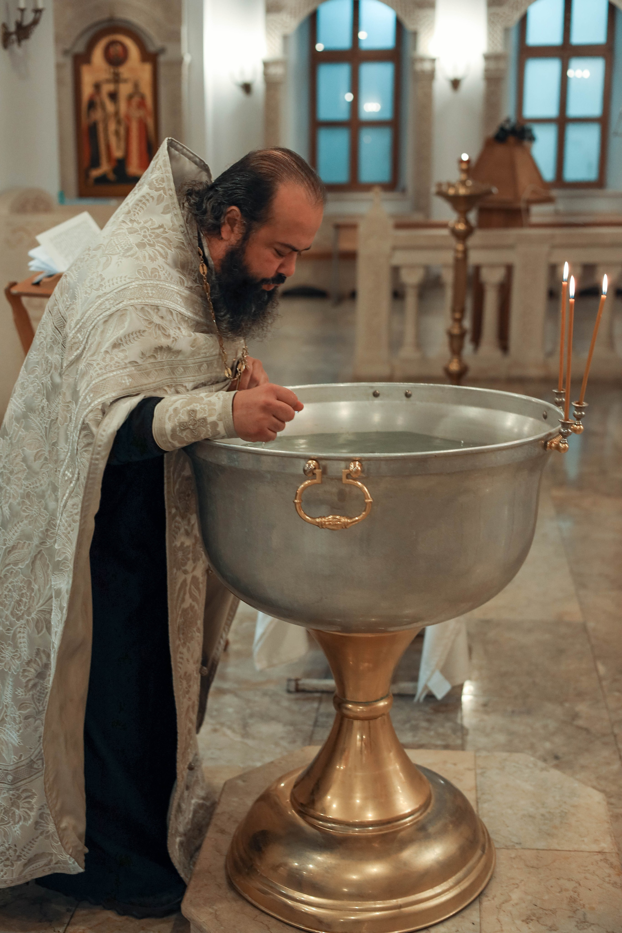 Крещение Сергия. Артеменкова Анна Фотограф