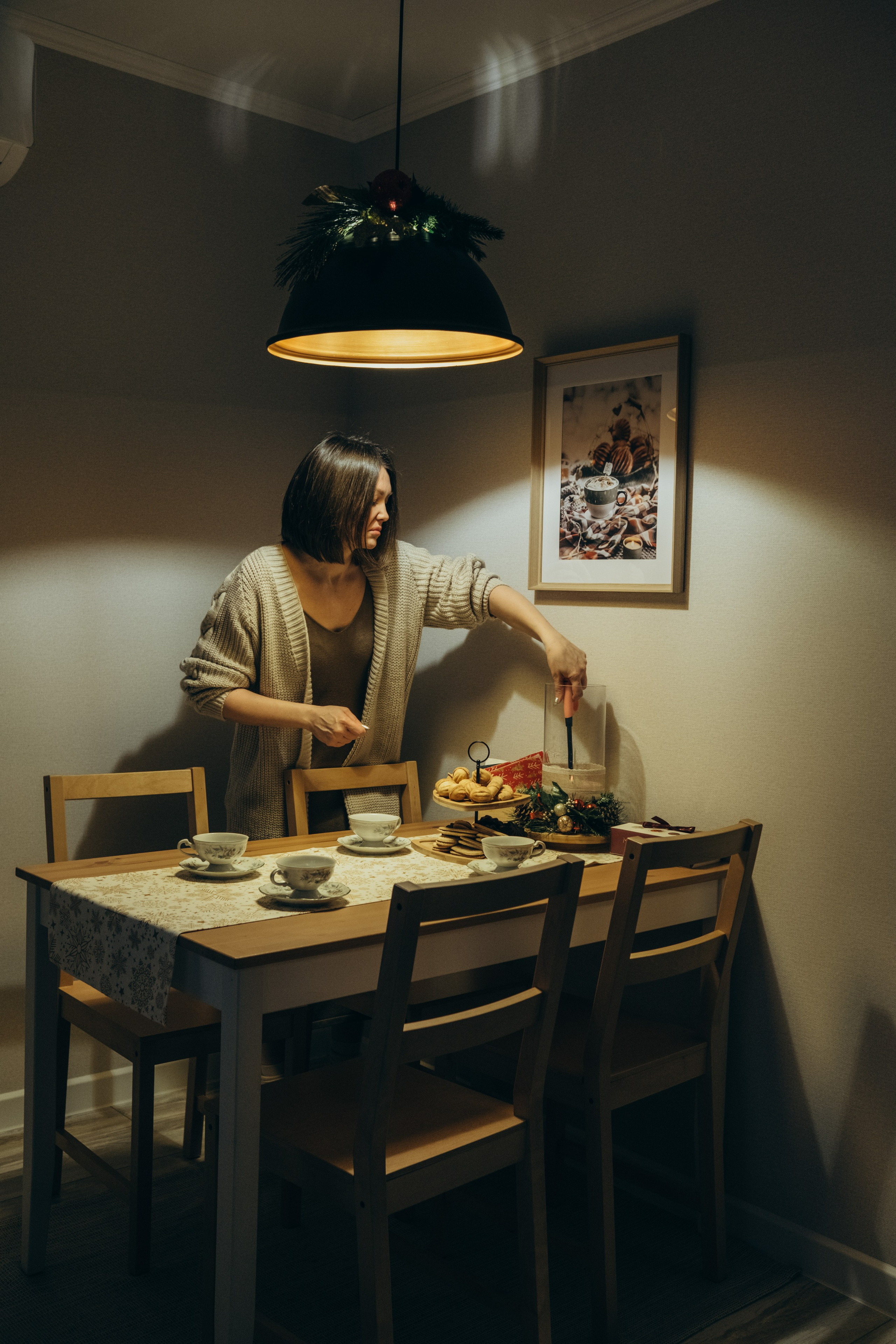 Новогодний уют на даче. Фотограф Евгения Войко Тюмень