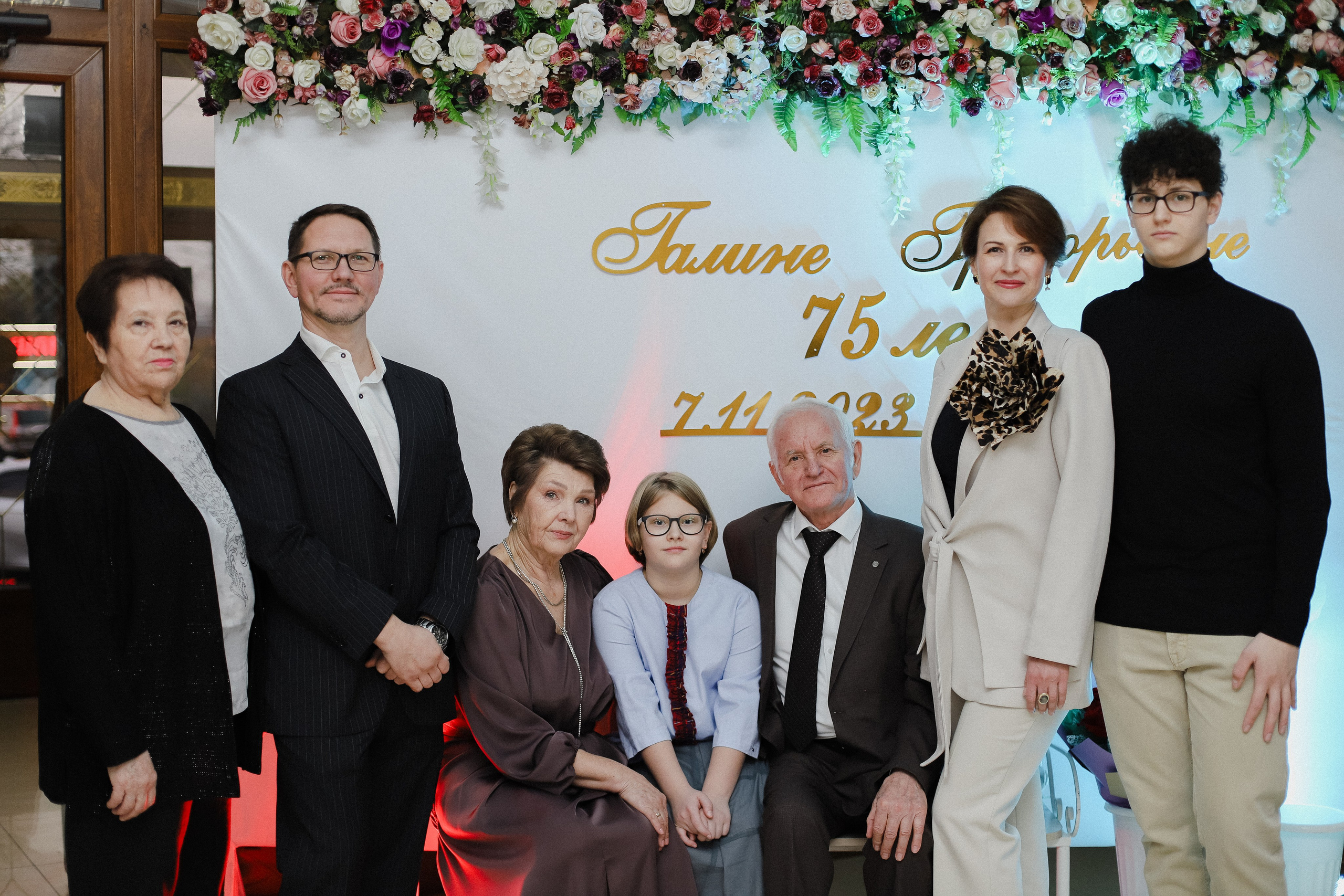 75 лет Галине Григорьевне. Фотограф в Алматы и Москве Даша Пушкина