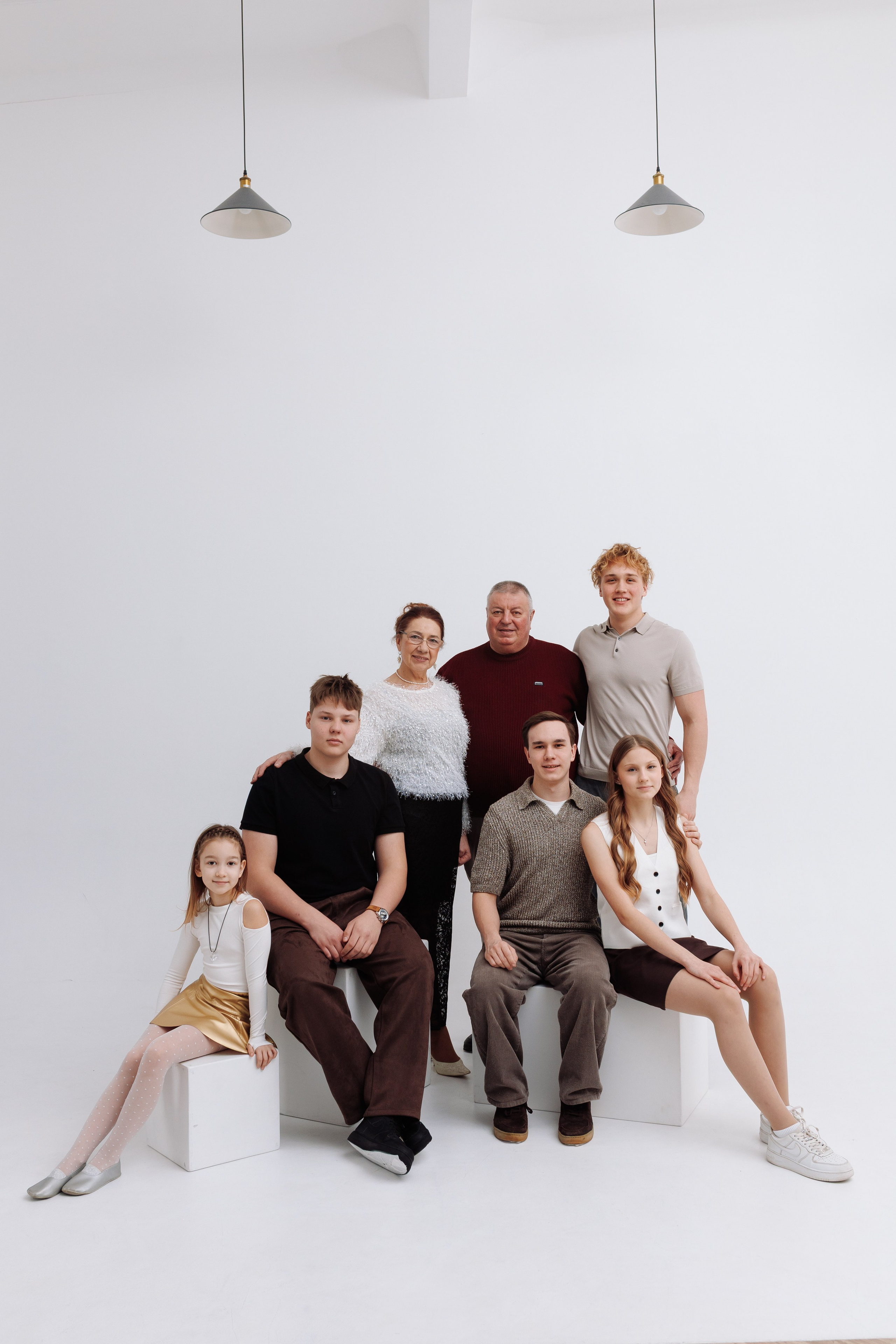 Большая семья Геннадия и Татьяны. Женский и семейный фотограф в Томске Алиса Качан