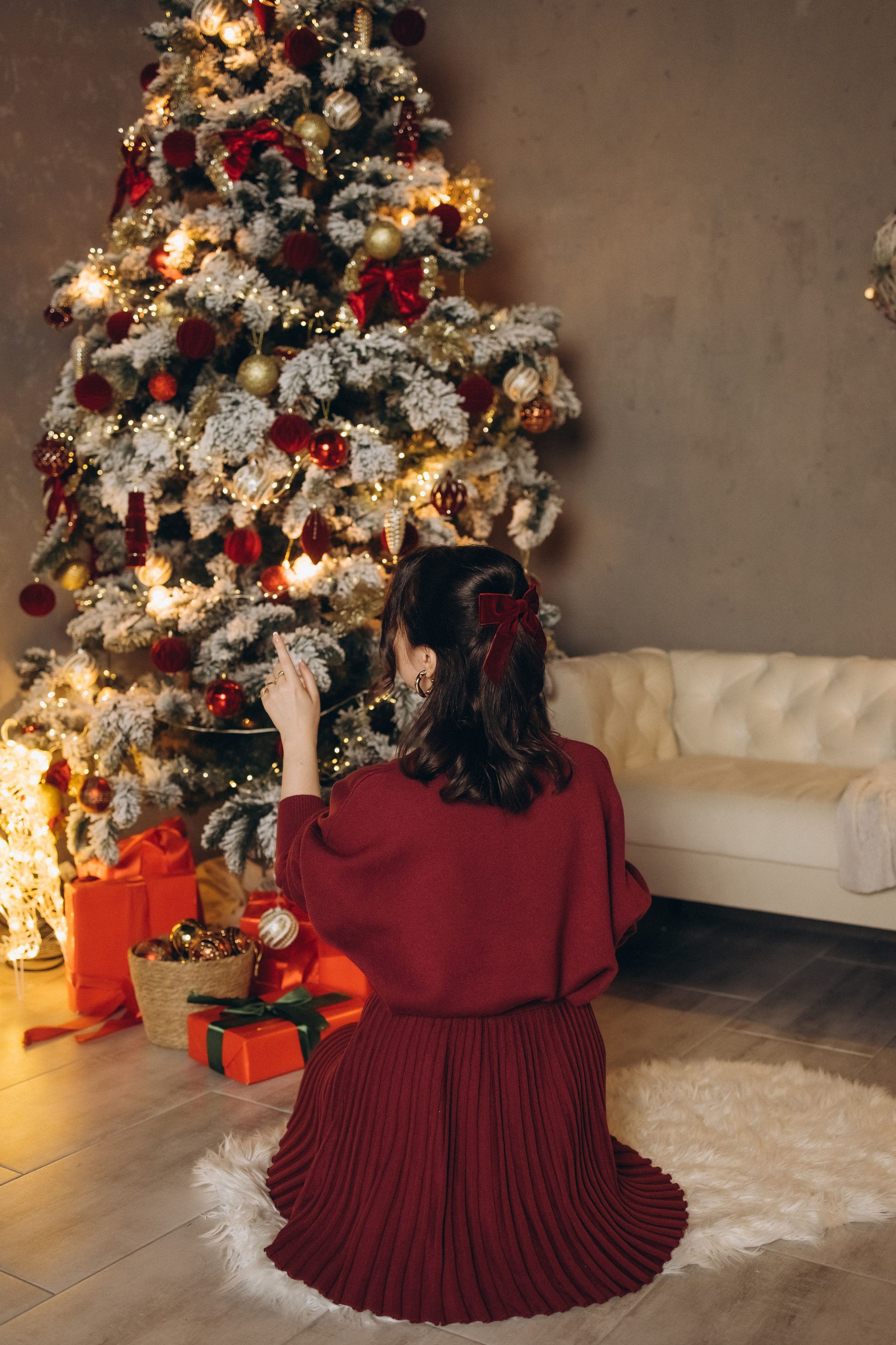 Новогодняя семейная студийная фотосъемка (29.12.2024)г.Обнинск (Калужская обл.). Надежда Стар семейный и церковный фотограф в Жукове и Калужской области