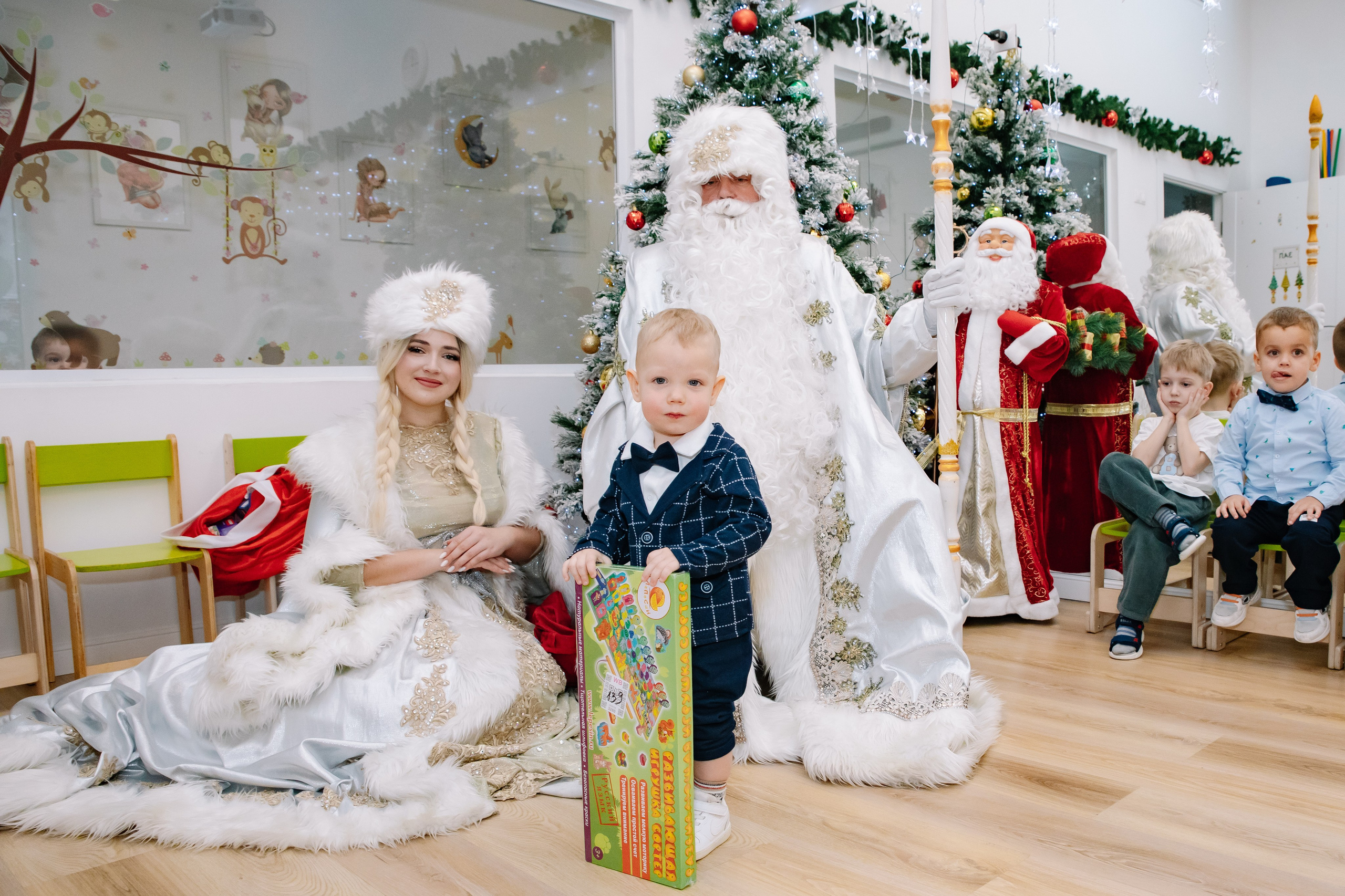 Новогодний утренник в саду Пятачок. Фотограф в Москве Яна Полосина