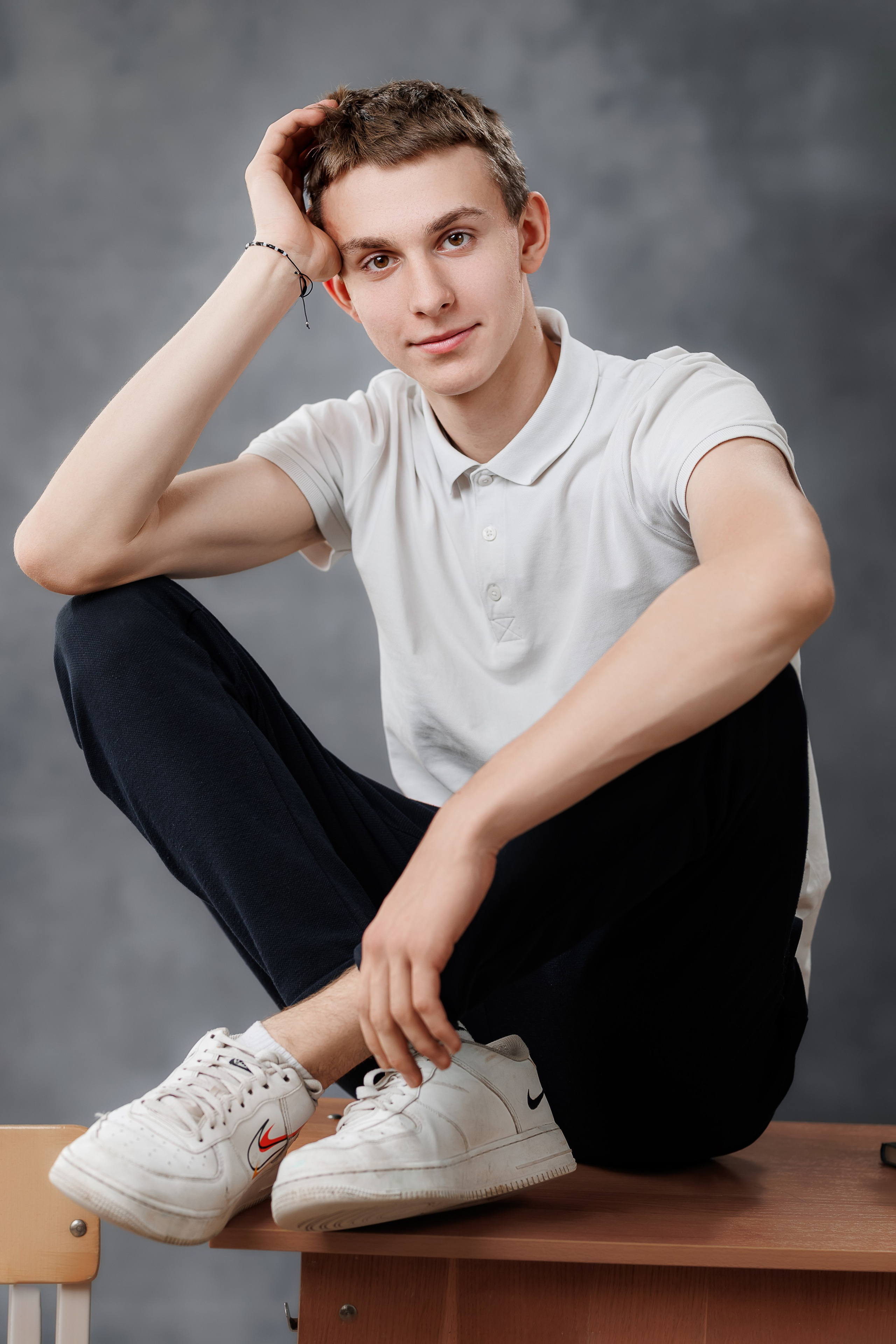 Портреты на однотонном фоне. Семейный и детский фотограф Комина Елена, Власиха, Одинцово