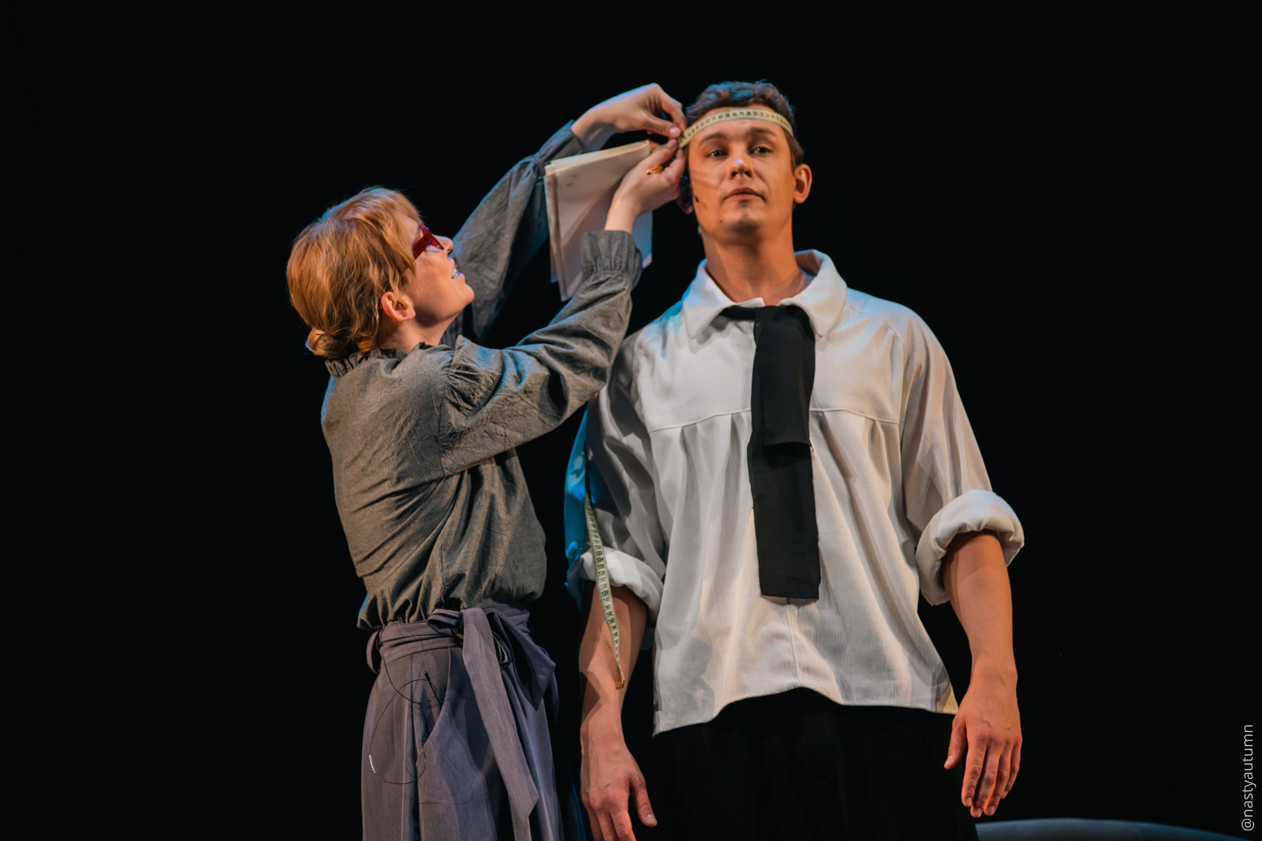 Генеральный прогон «Маяковский. Я сам.». Репортажный и концертный фотограф в Москве Анастасия Осень