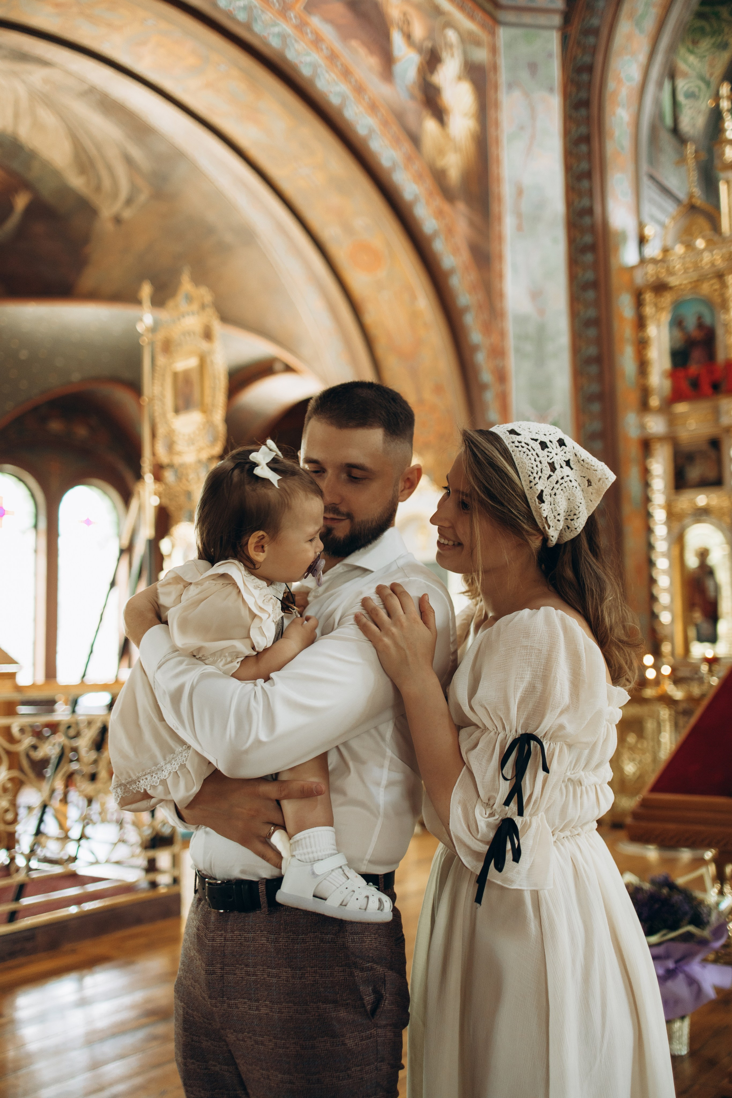 Крещение Стефании. Самый теплый фотограф в Краснодаре Рябоконь Ксения