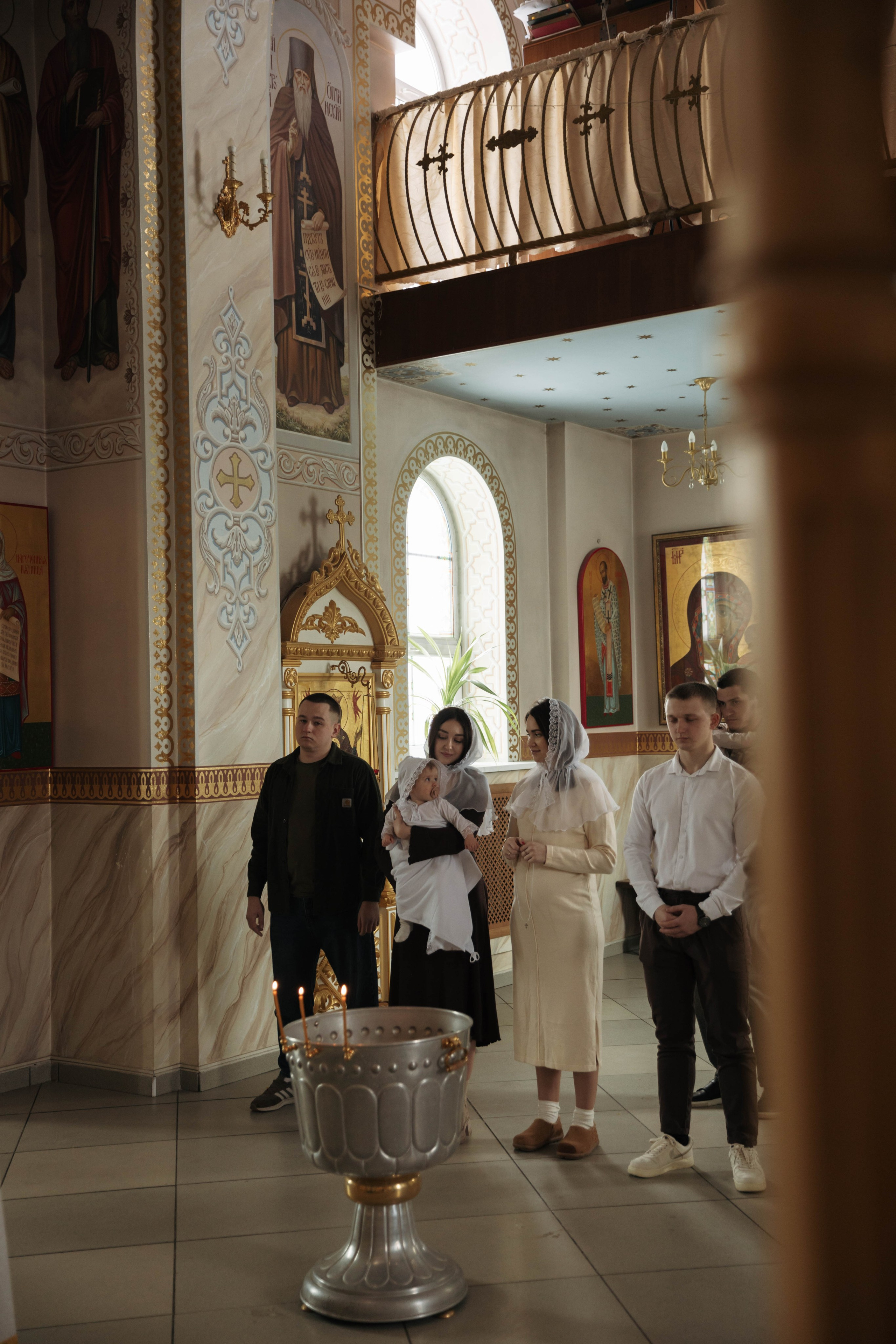 Таинство Крещения Владиславы. Фотограф Сальск Катерина
