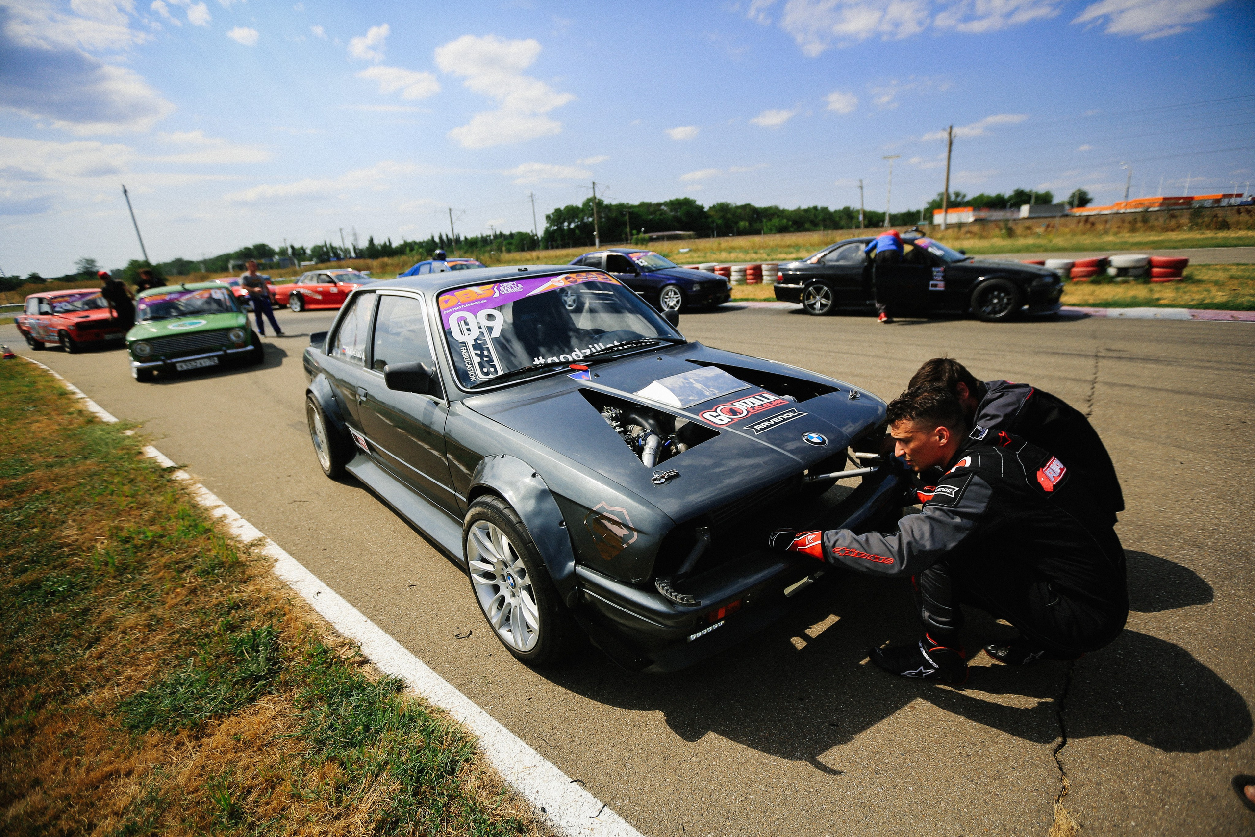 Кубок по дрифту «Автожара», г. Усть-Лабинск, автодром «СТК Пилот». Свадебный и портретный фотограф в Пятигорске, КМВ — Власова Юля