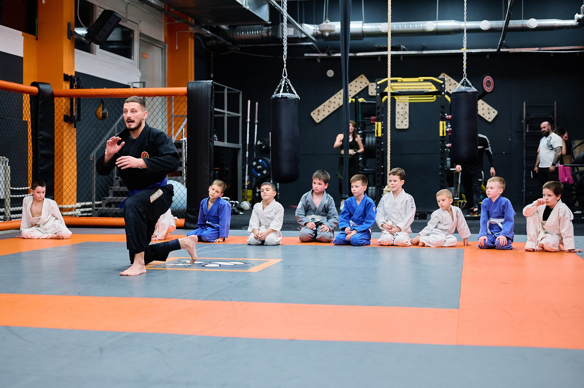 Детская тренировка. Репортажный фотограф в Санкт-Петербурге Диана Ларченкова