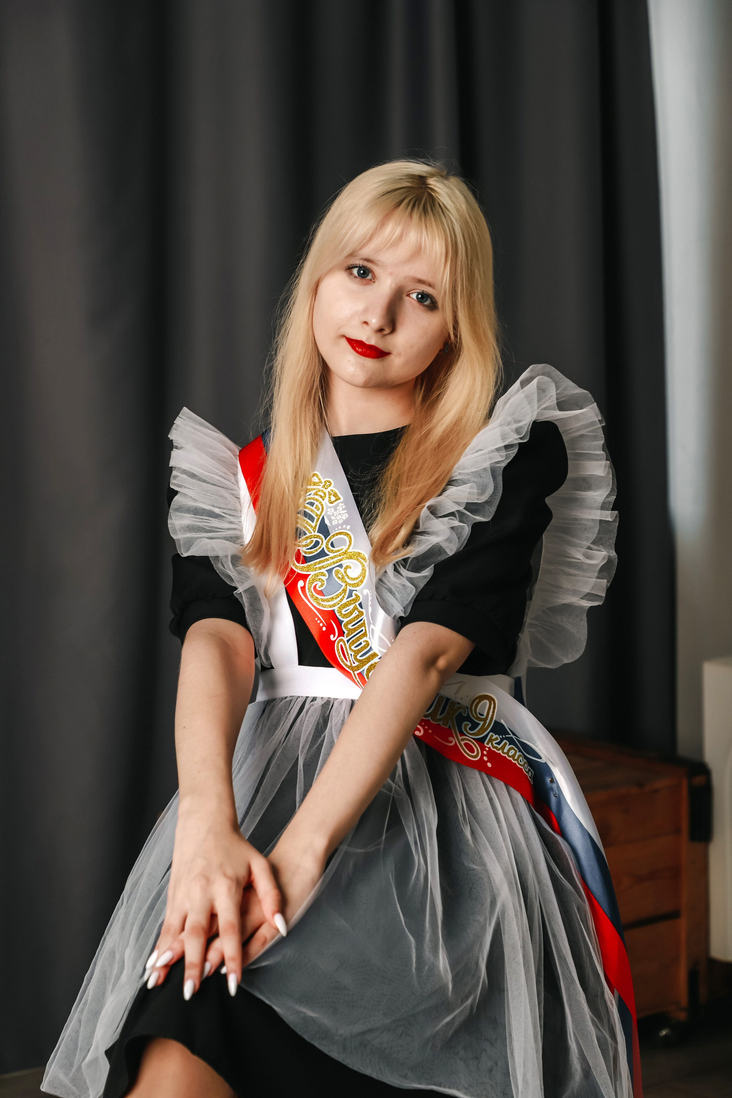 Школьная фотосессия в фотостудии