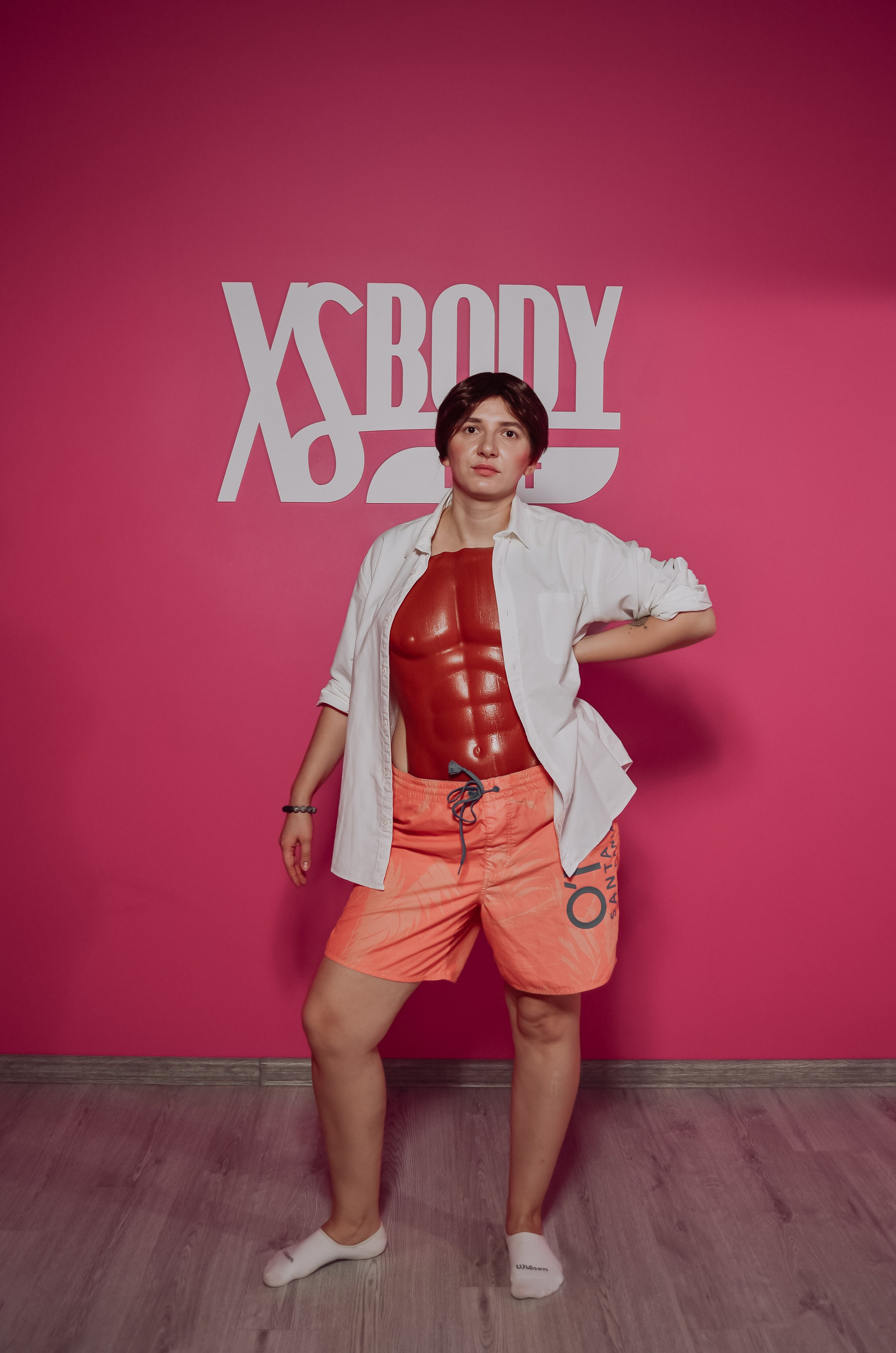 Фоторепортаж мероприятия в фитнес-клубе. Денисова Аля — фотограф для парных съемок и индивидуальных историй в Барнауле