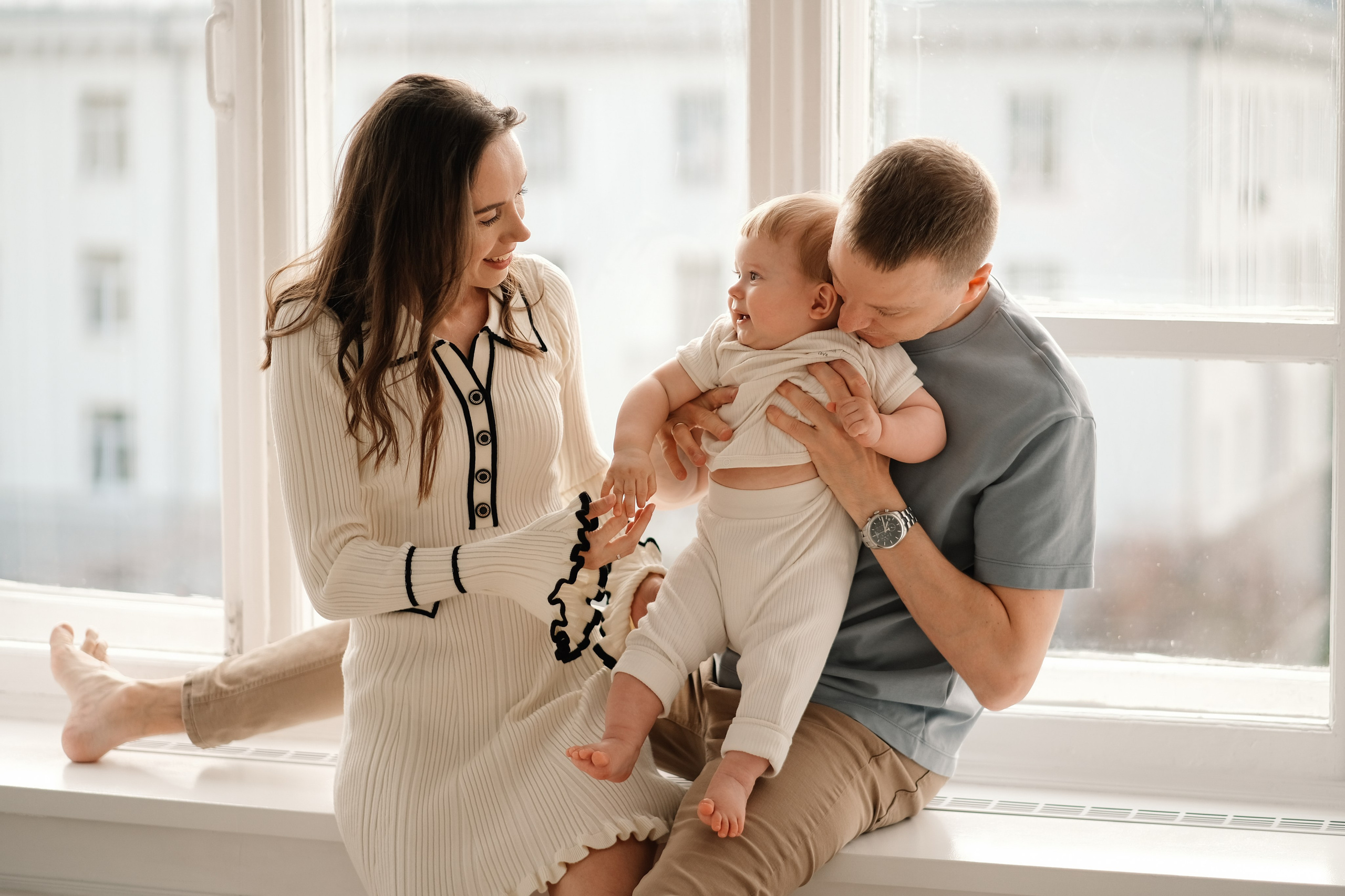 Аня, Женя, Саша. Фотограф беременности и Newborn в Екатеринбурге Марина Добровольская