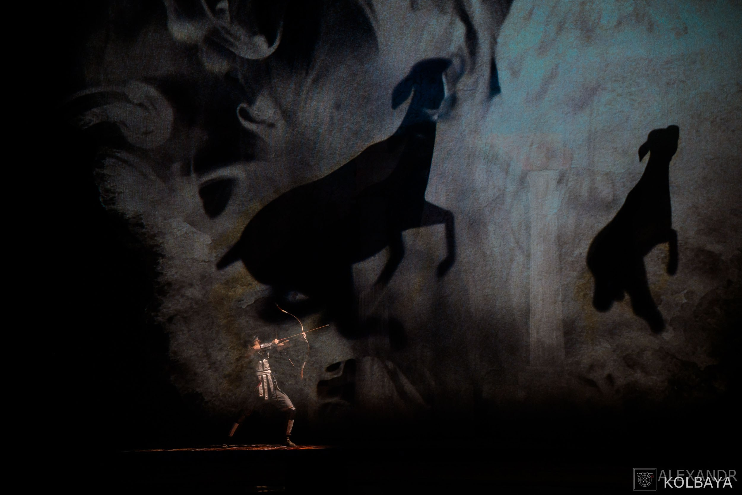 Фоторепортаж со спектакля Гладиатор в Театре Терезы Дуровой. Концертный и театральный репортажный фотограф в Москве Александр Колбая