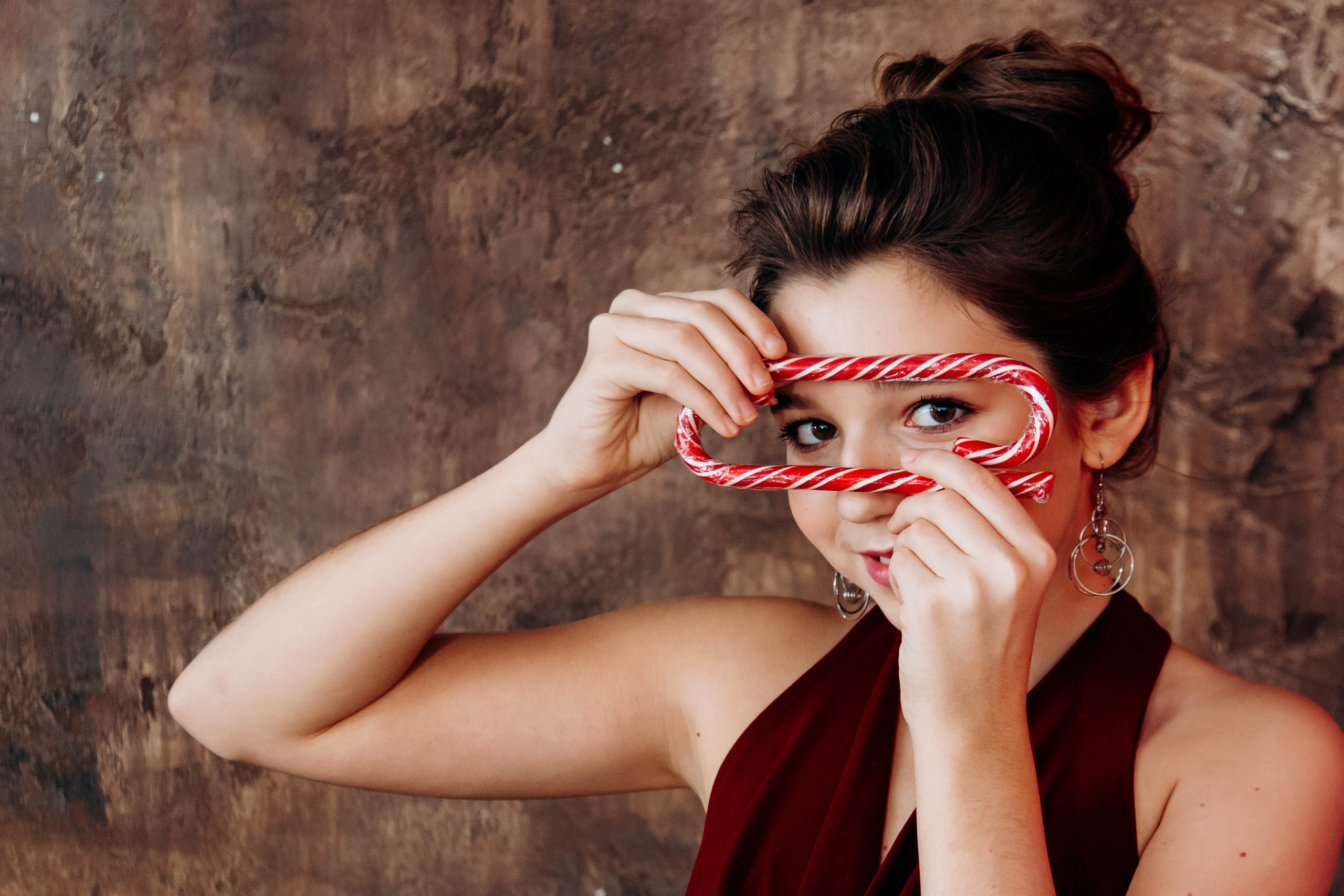 Леночка (новогодняя уютная фотосессия). Семейный и свадебный фотограф в Воронеже Майя Добровольская