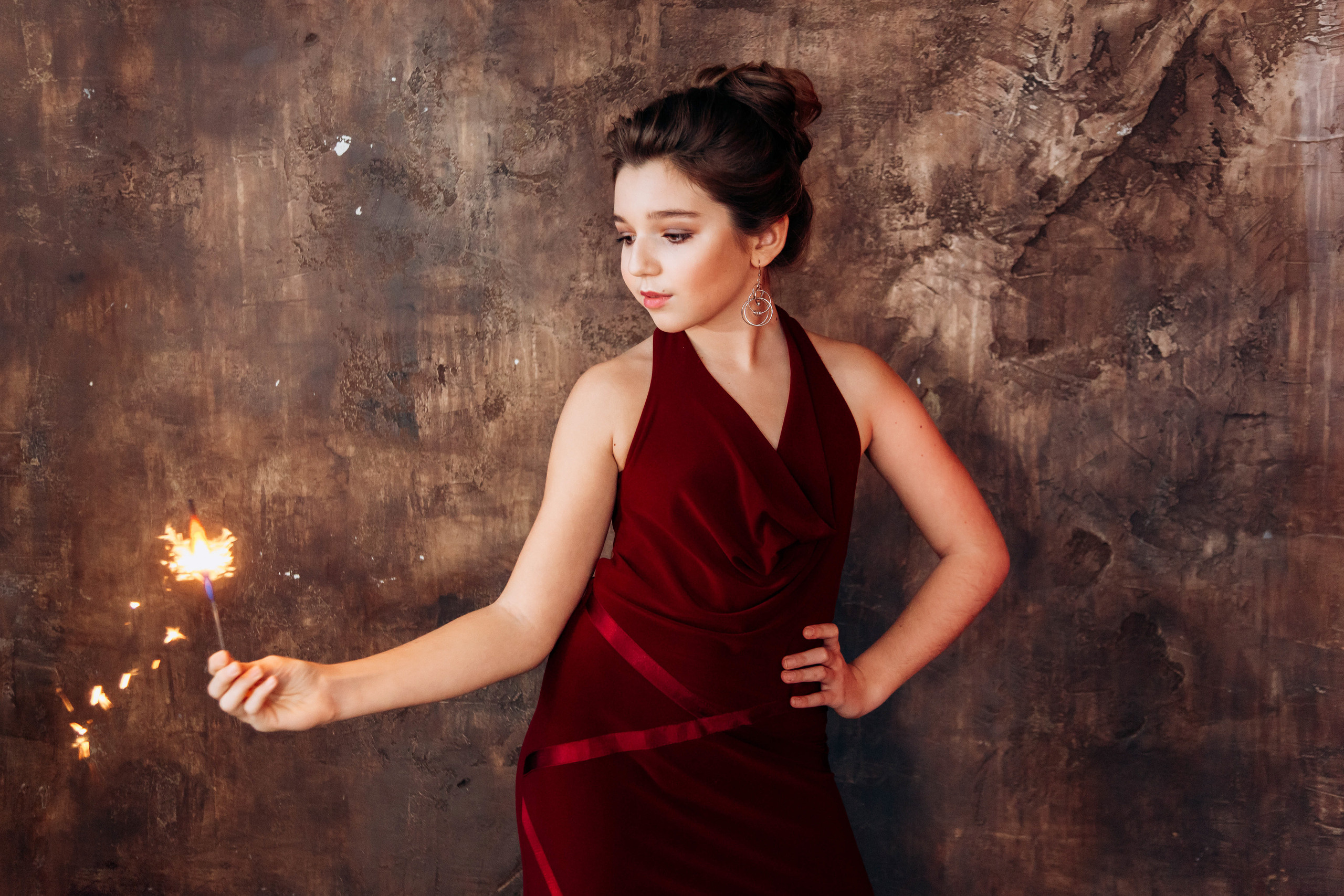 Леночка (новогодняя уютная фотосессия). Семейный и свадебный фотограф в Воронеже Майя Добровольская