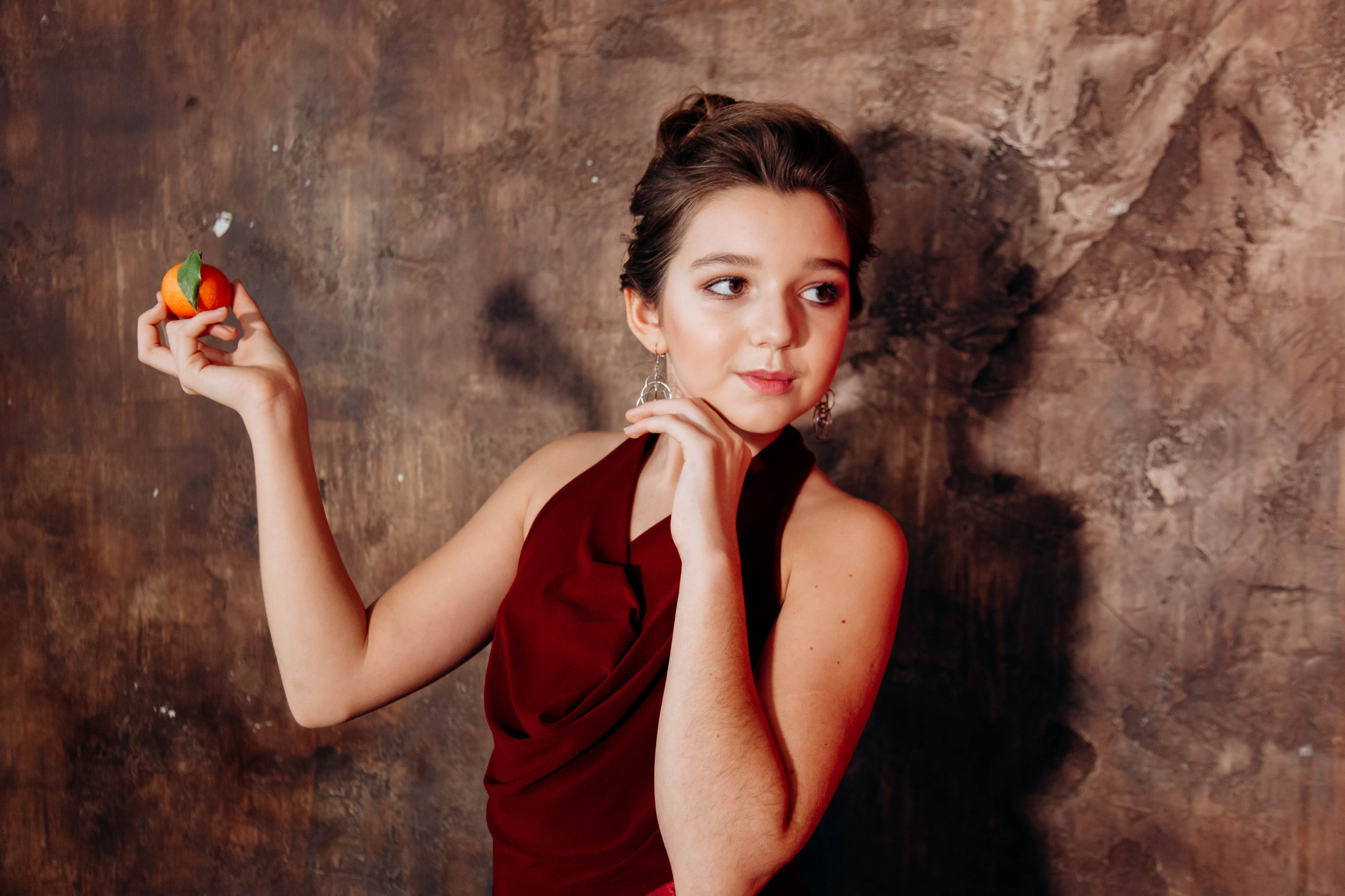 Леночка (новогодняя уютная фотосессия). Семейный и свадебный фотограф в Воронеже Майя Добровольская