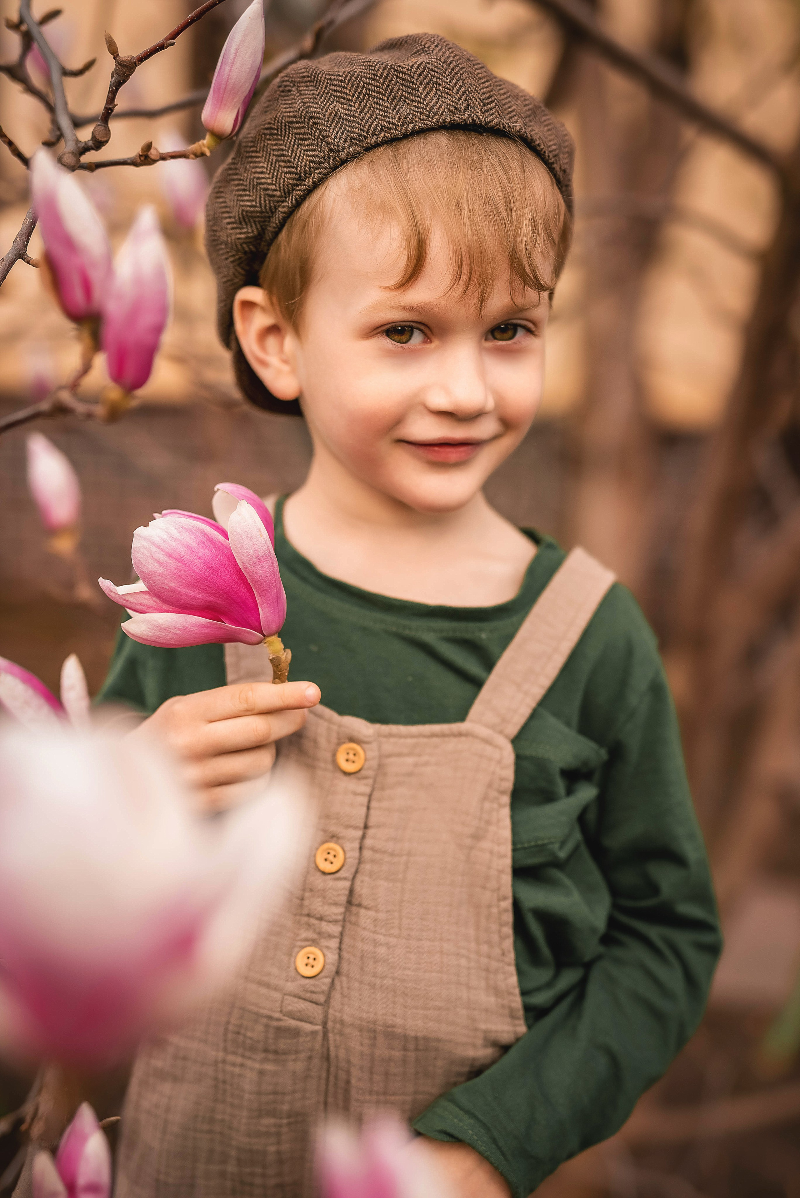 Фотосессия в магнолии. Семейный, детский фотограф в Воронеже Анна Никитина
