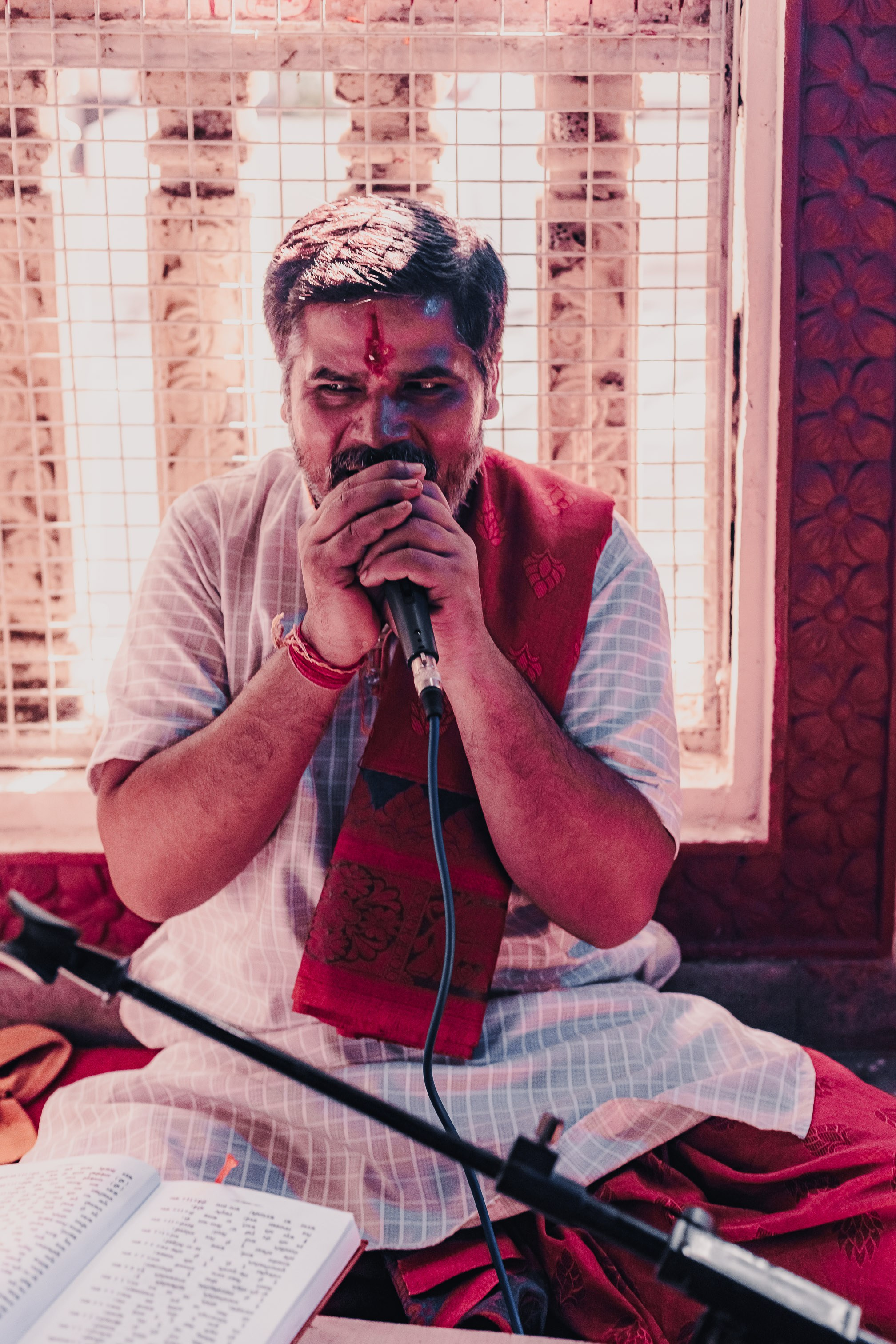 Navaratri yajna at Devraha Baba Ji ashram. Мариам Багдасарян