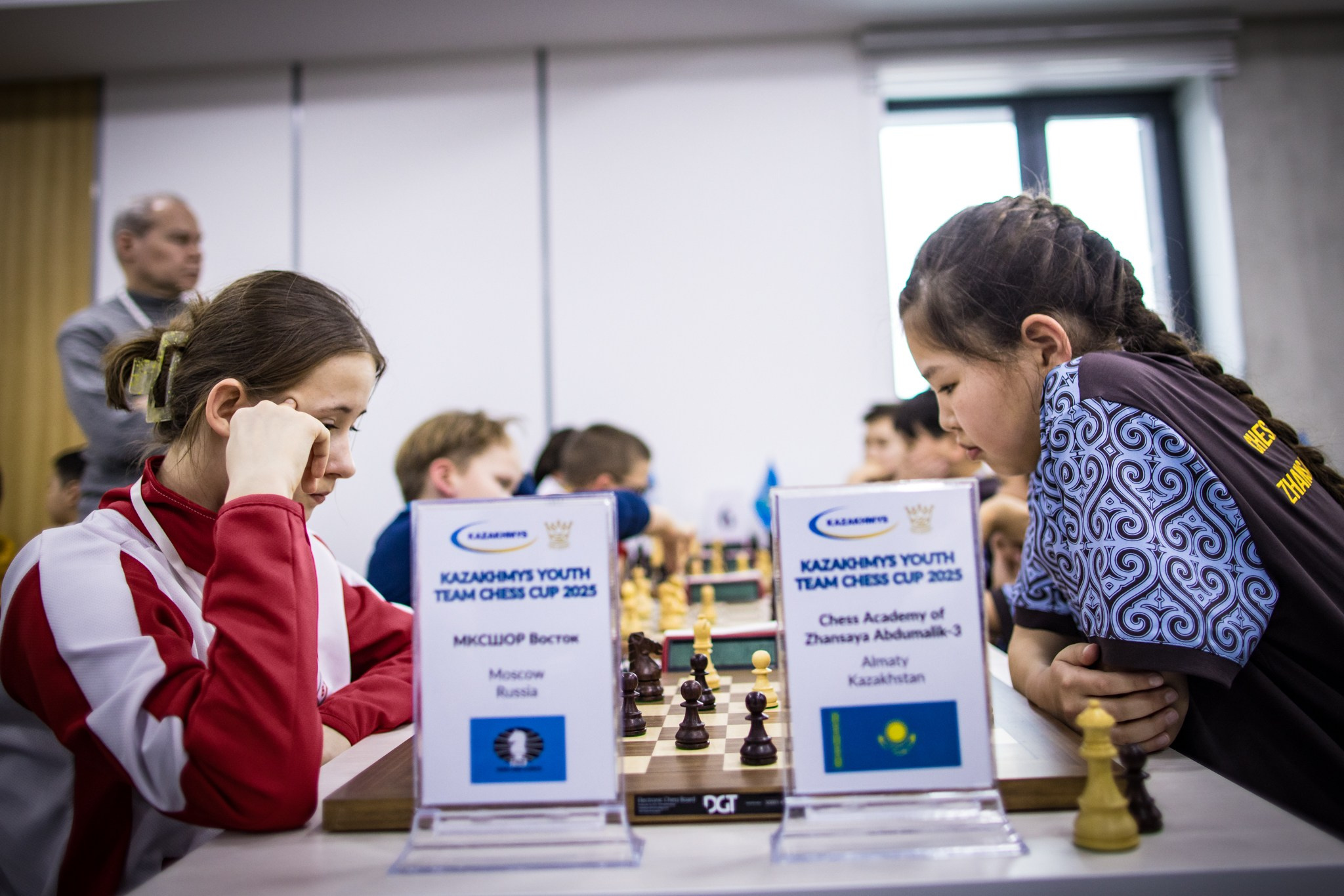 2025.02.01 KAZAKHMYS Youth Team Chess CUP 2025 — Day1_rapid. Фотограф Анна Штурман (репортажная съёмка любых событий и мероприятий) Anna Shtourman photographer