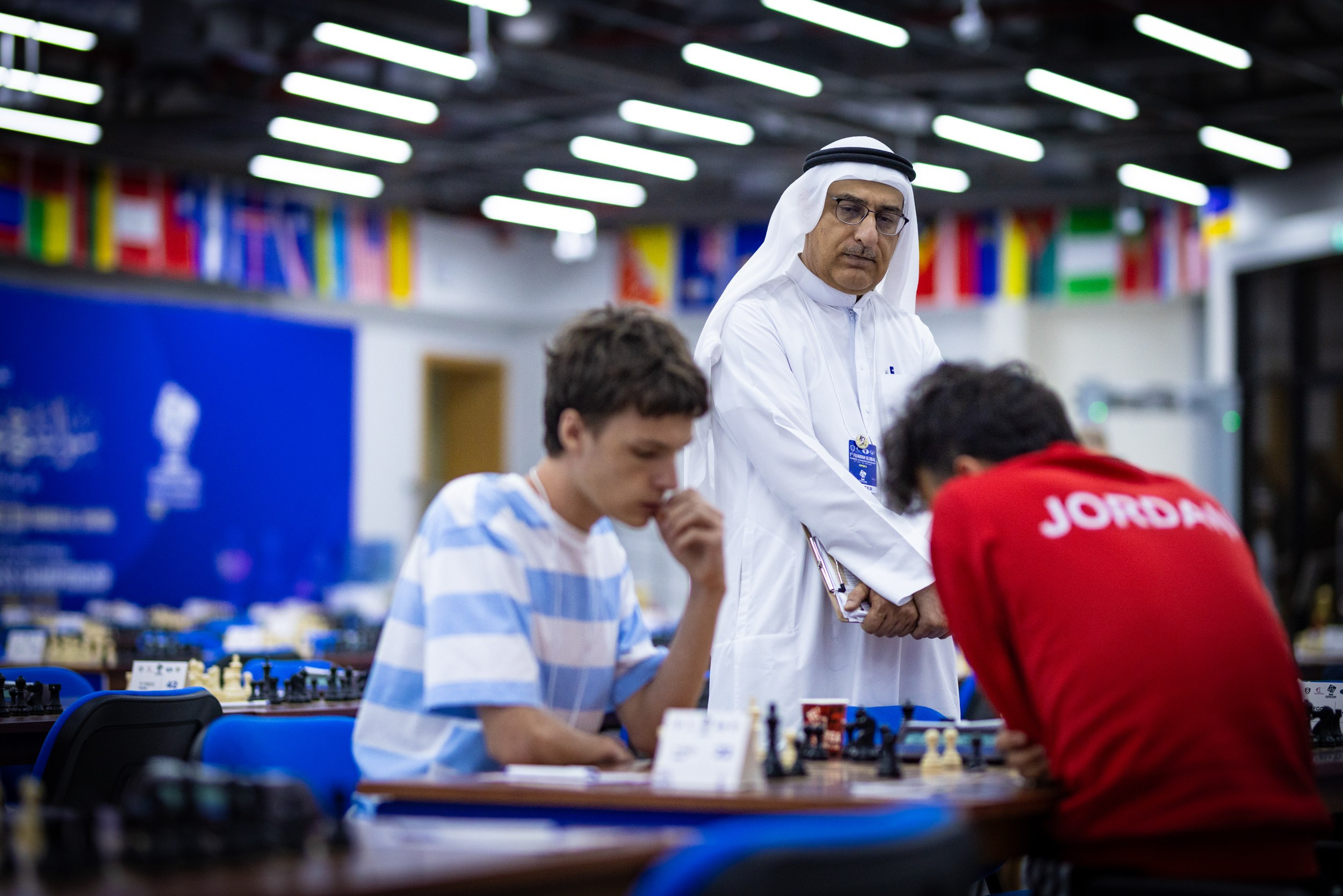 2025.08.26 1st. FUJAIRAH GLOBAL Chess Championship — Round2. Фотограф Анна Штурман (репортажная съёмка любых событий и мероприятий) Anna Shtourman photographer