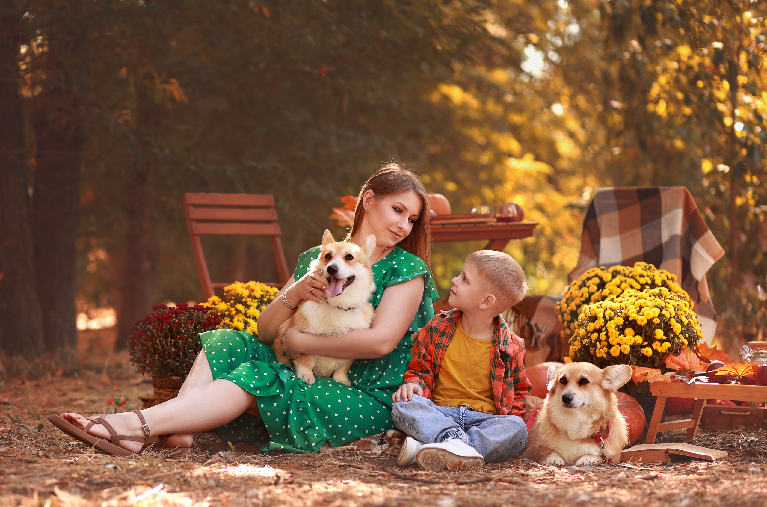 Пикник в парке. Детский семейный фотограф Краснодар