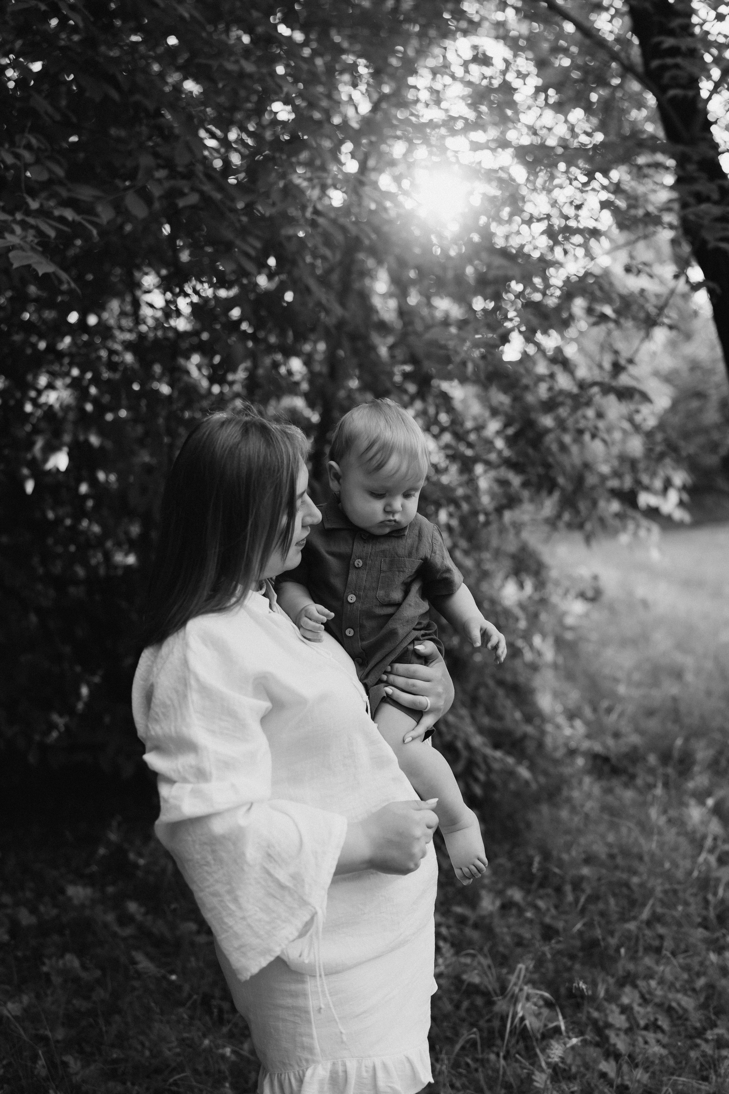 Первый год и первый дождь. Семейный фотограф в Ангарске/ Иркутске