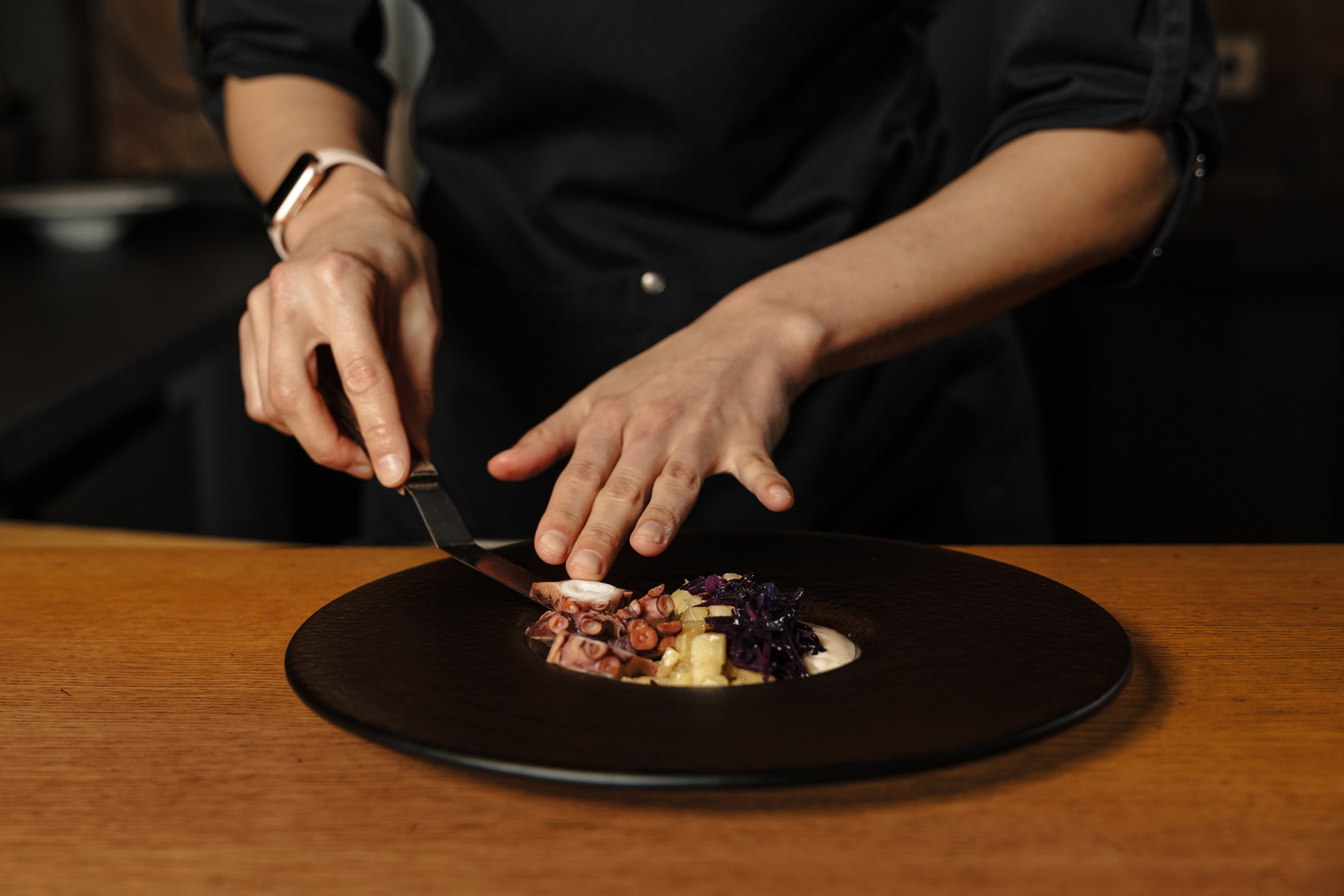 Портретная фотосъемка шеф-повара Валерии Скуратовой