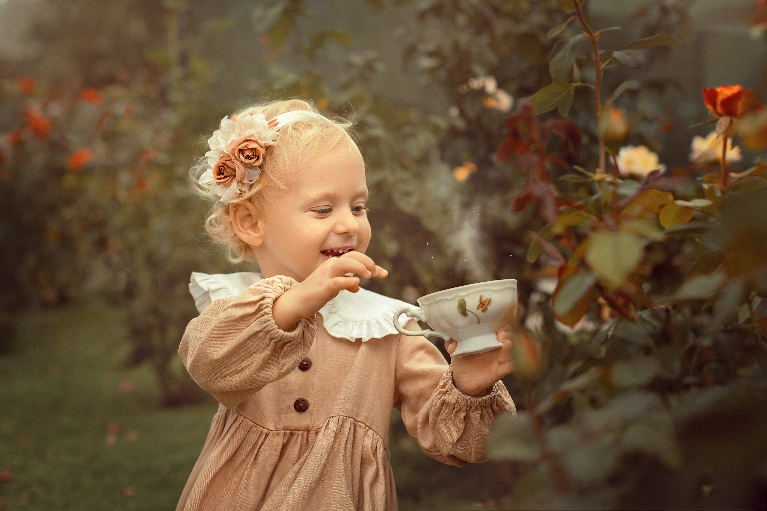 Чаепите в розовом саду. Фотограф в Волгодонске Елена Орешкина