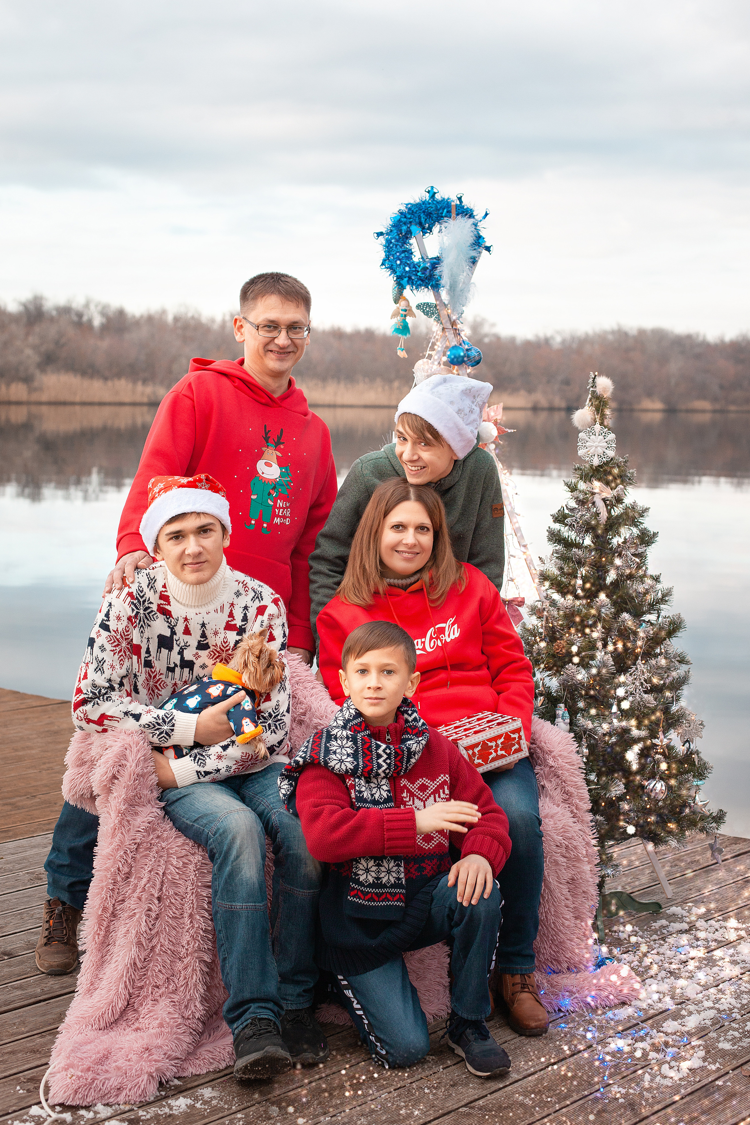 Новогодние семейные. Фотограф в Волгодонске Елена Орешкина