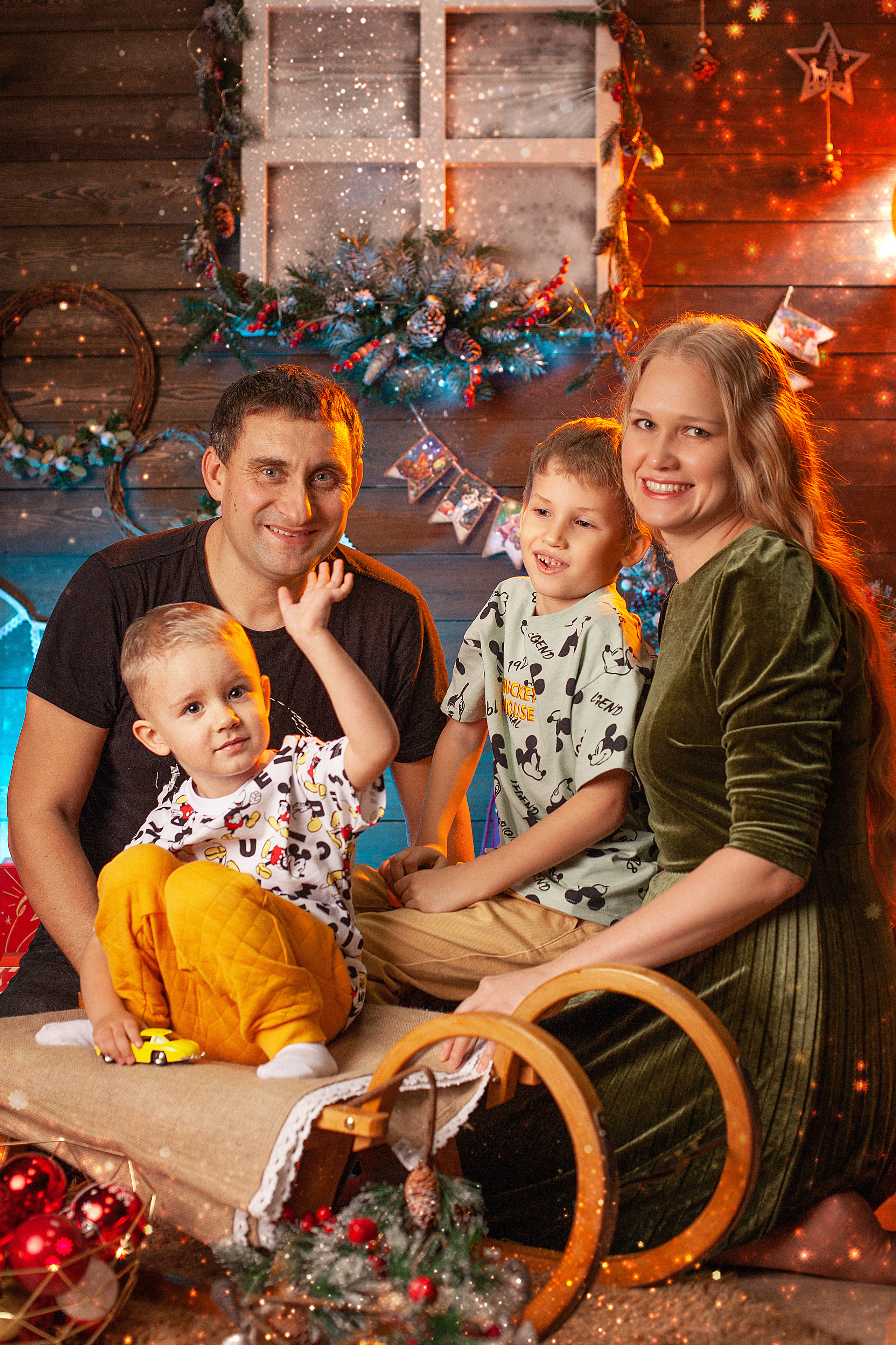 Новогодние семейные. Фотограф в Волгодонске Елена Орешкина