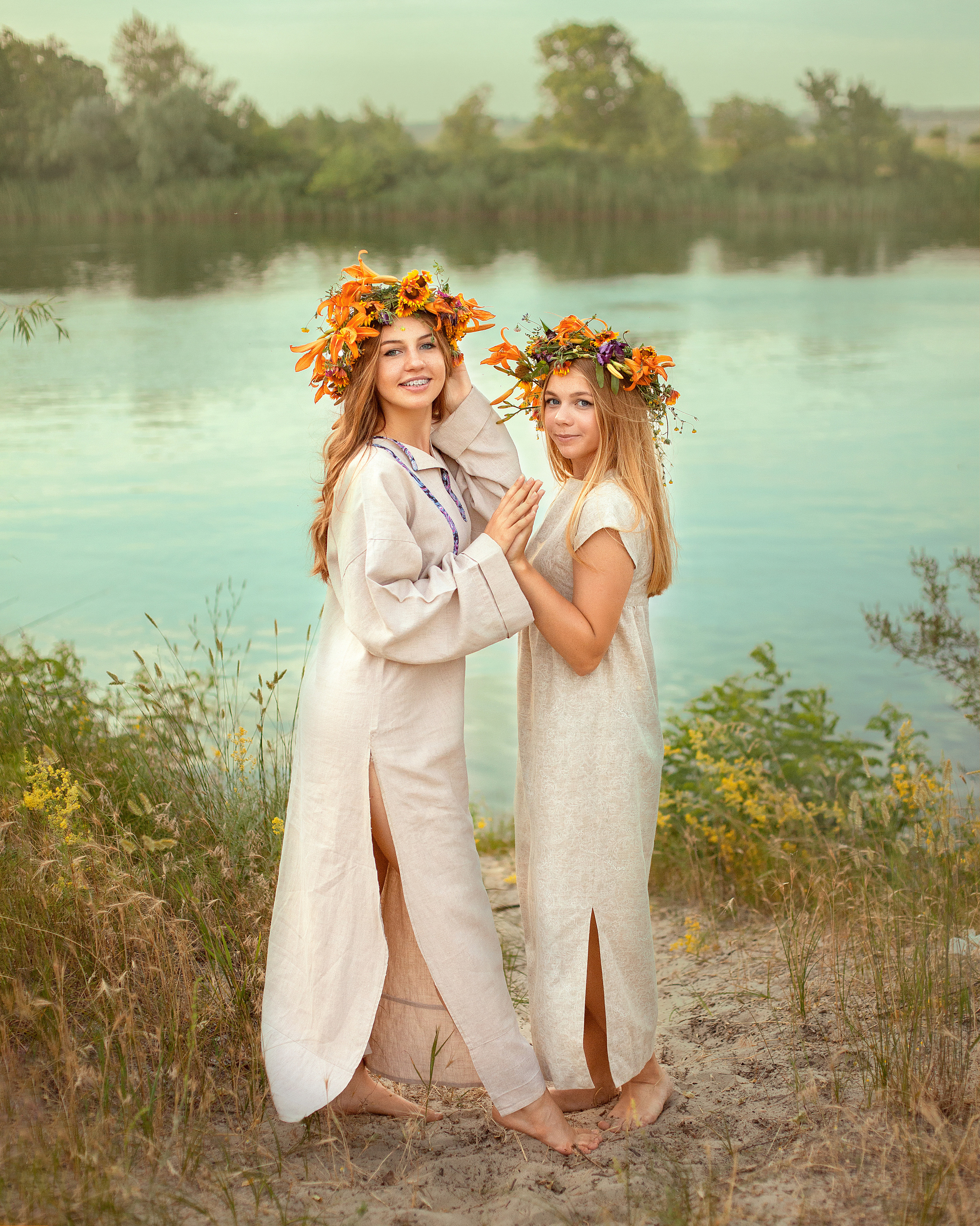 В ночь на Ивана Купала. Фотограф в Волгодонске Елена Орешкина