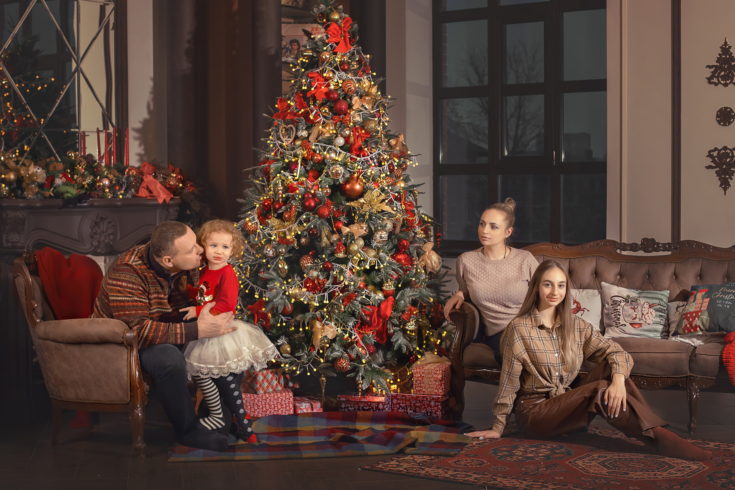 Новогодние семейные. Фотограф в Волгодонске Елена Орешкина