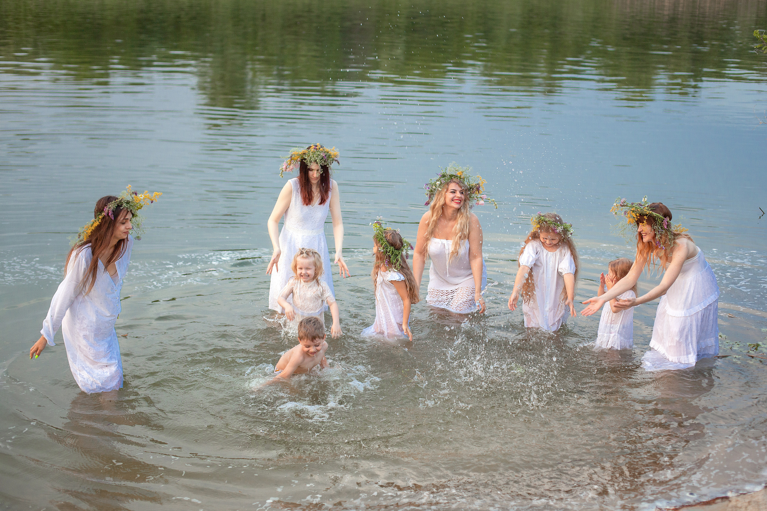 В ночь на Ивана Купала. Фотограф в Волгодонске Елена Орешкина