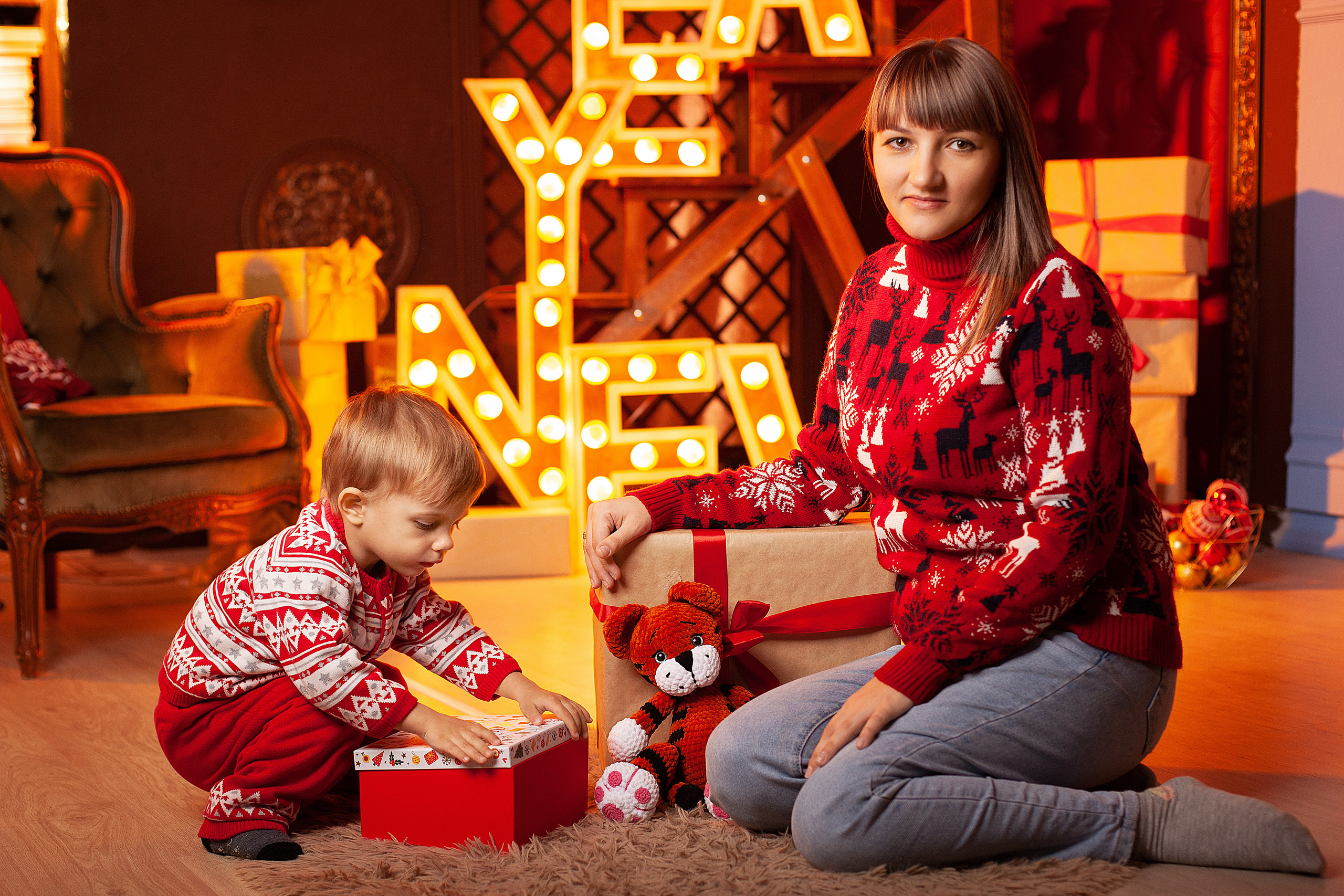 Новогодние семейные. Фотограф в Волгодонске Елена Орешкина