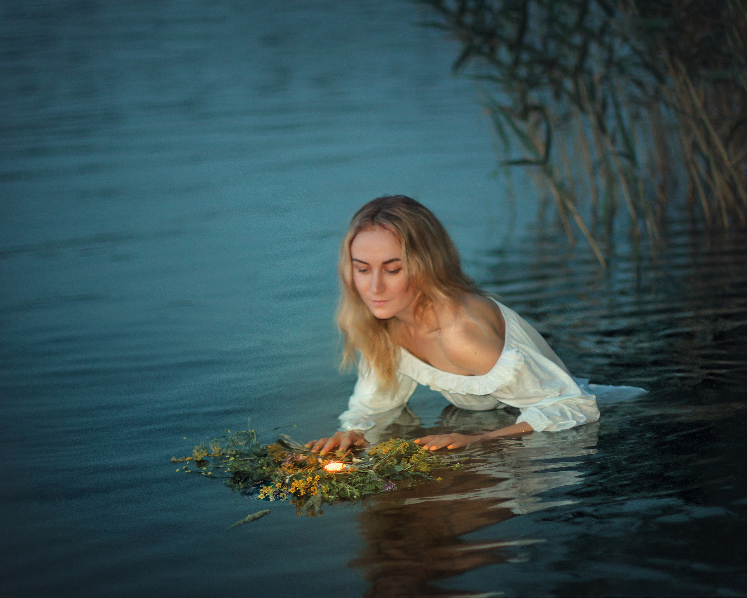 В ночь на Ивана Купала. Фотограф в Волгодонске Елена Орешкина