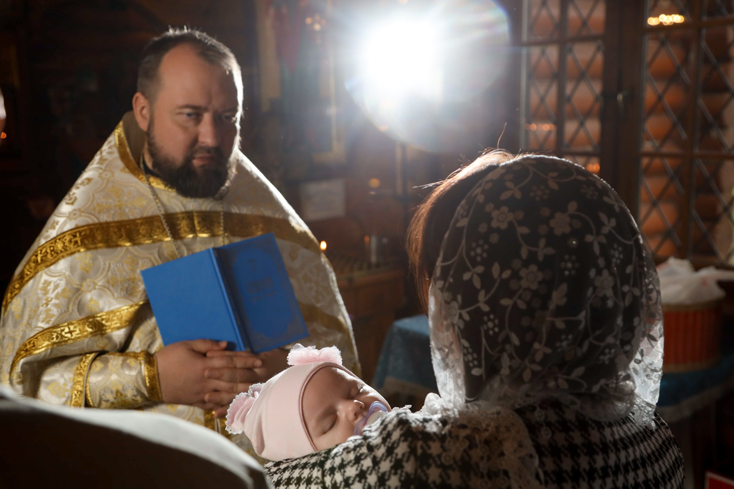 Крестины. Фотограф Антон Чупринин