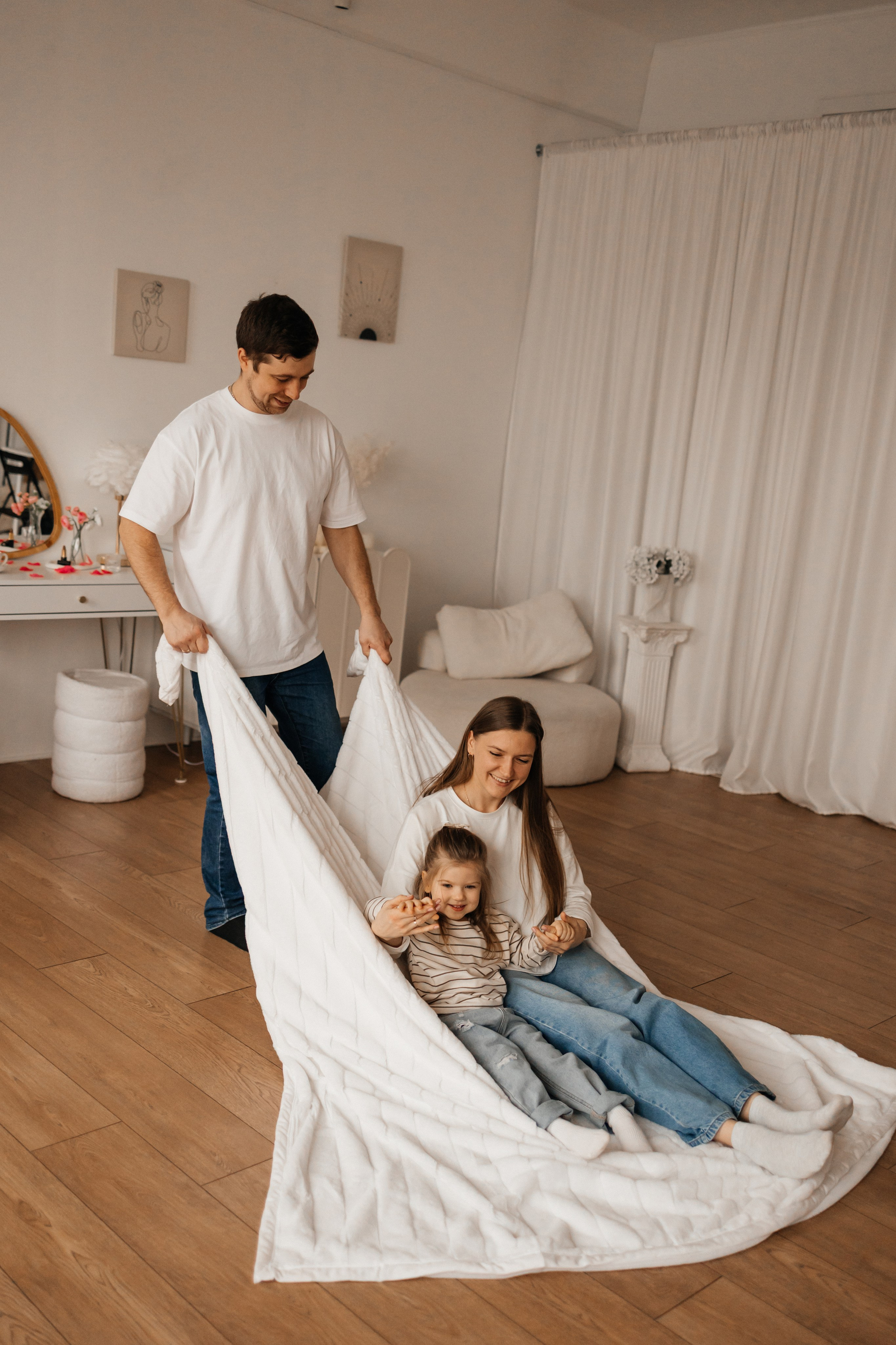 Семейная Съемка “Улыбки на Троих”