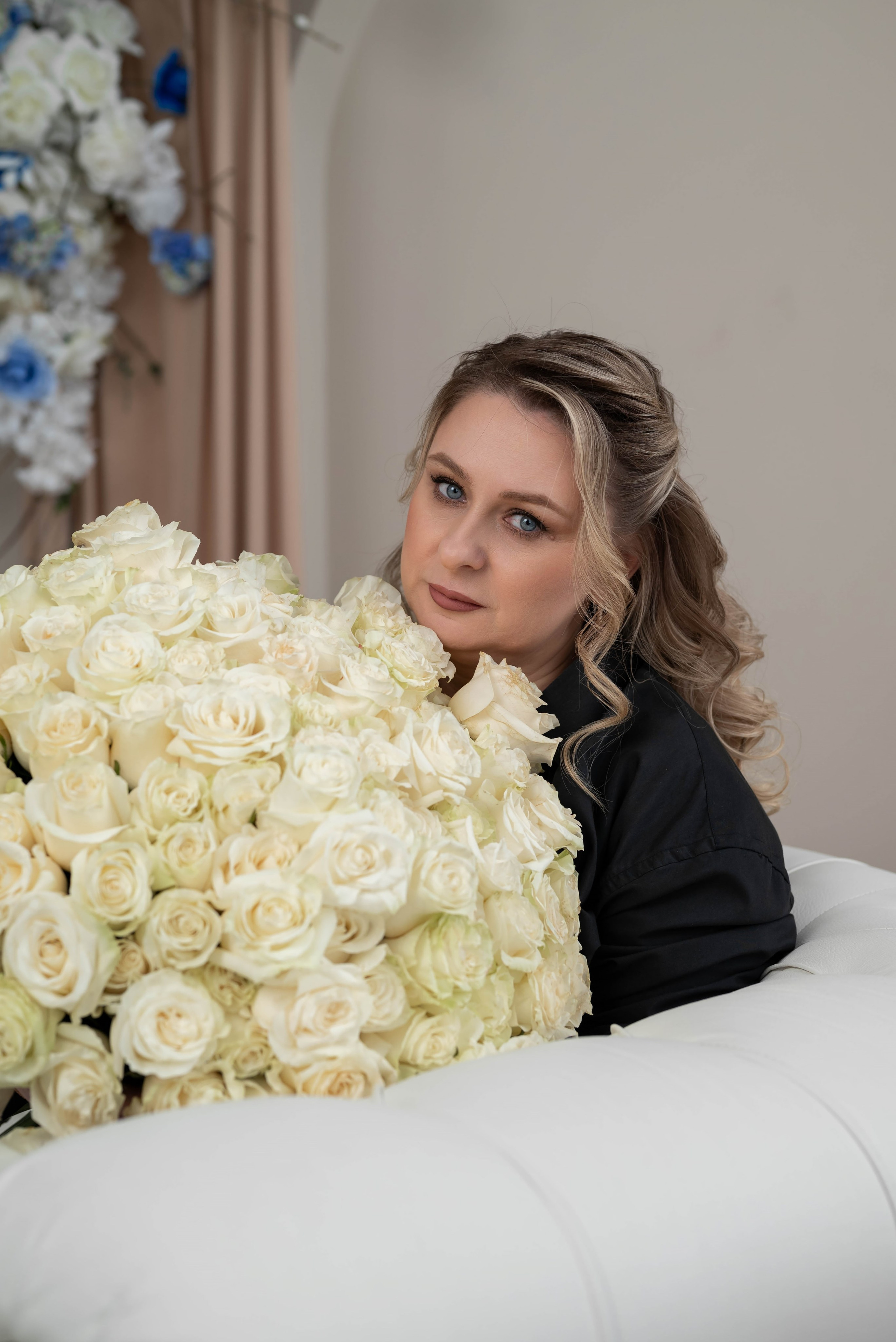 Фотопроект 101 белая роза 2026 год. Фотограф в городе Салават