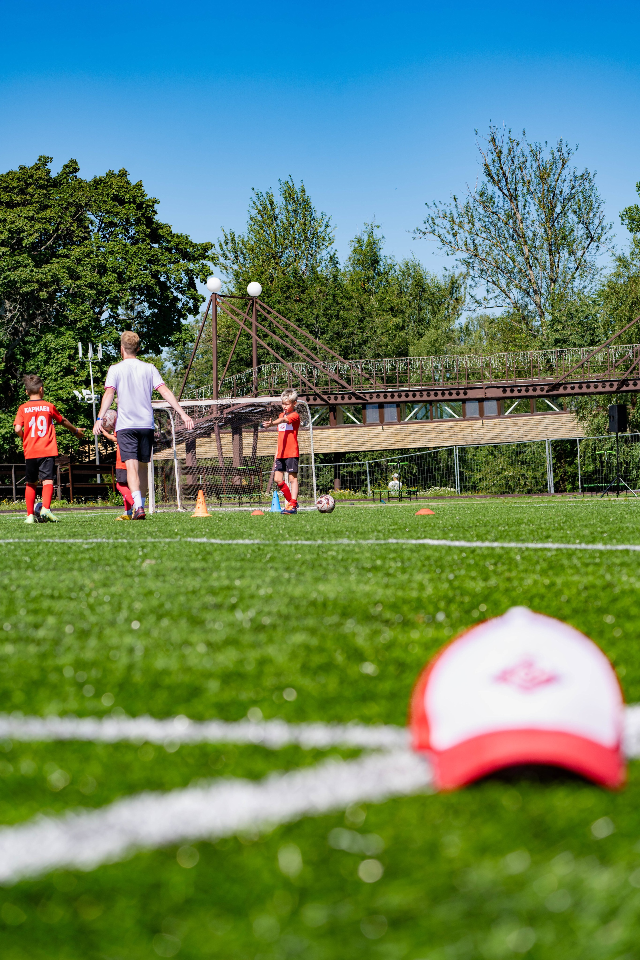 Спортивный лагерь «Спартак Орехово-Кэмп 2024». Фото и видео съёмка на заказ. VAU Studia. Москва