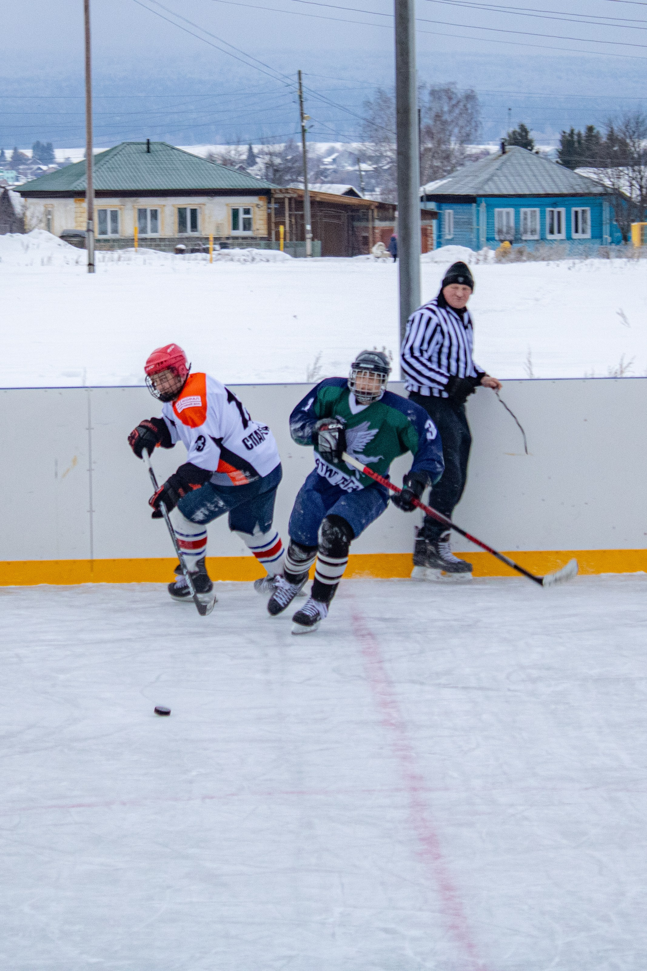 Хоккей г.п Атиг-г.Нижние Серги
