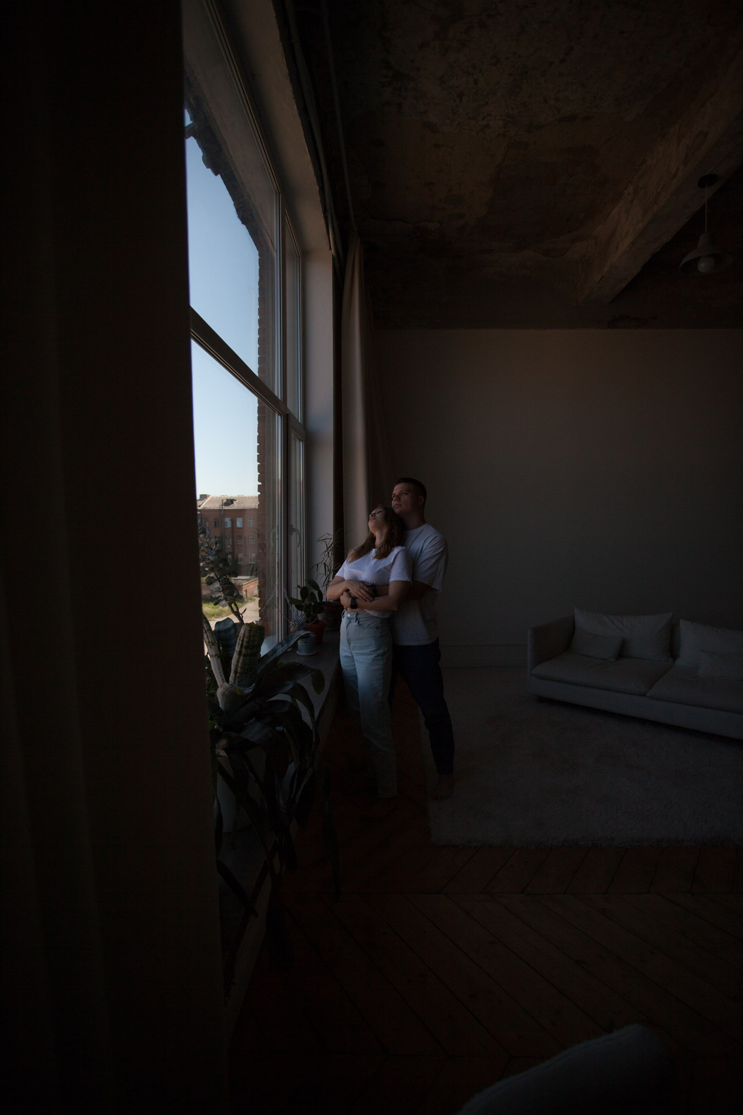 Женя и Кристина минимализм. Семейный и детский фотограф в Краснодаре Брусилова Марина